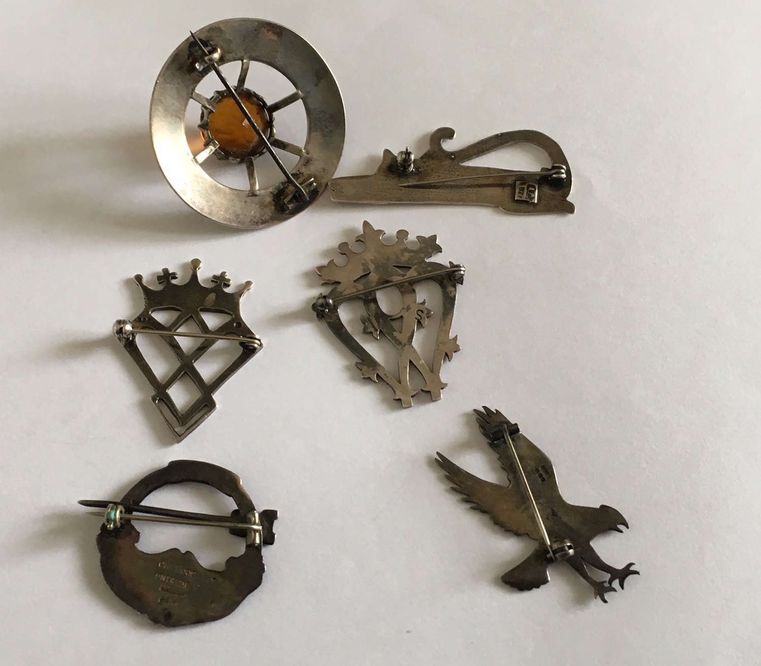 Lot of Silver Brooches etc. - Image 4 of 4