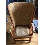 Vintage Orkney Chair - 42" tall and 26" at the widest.