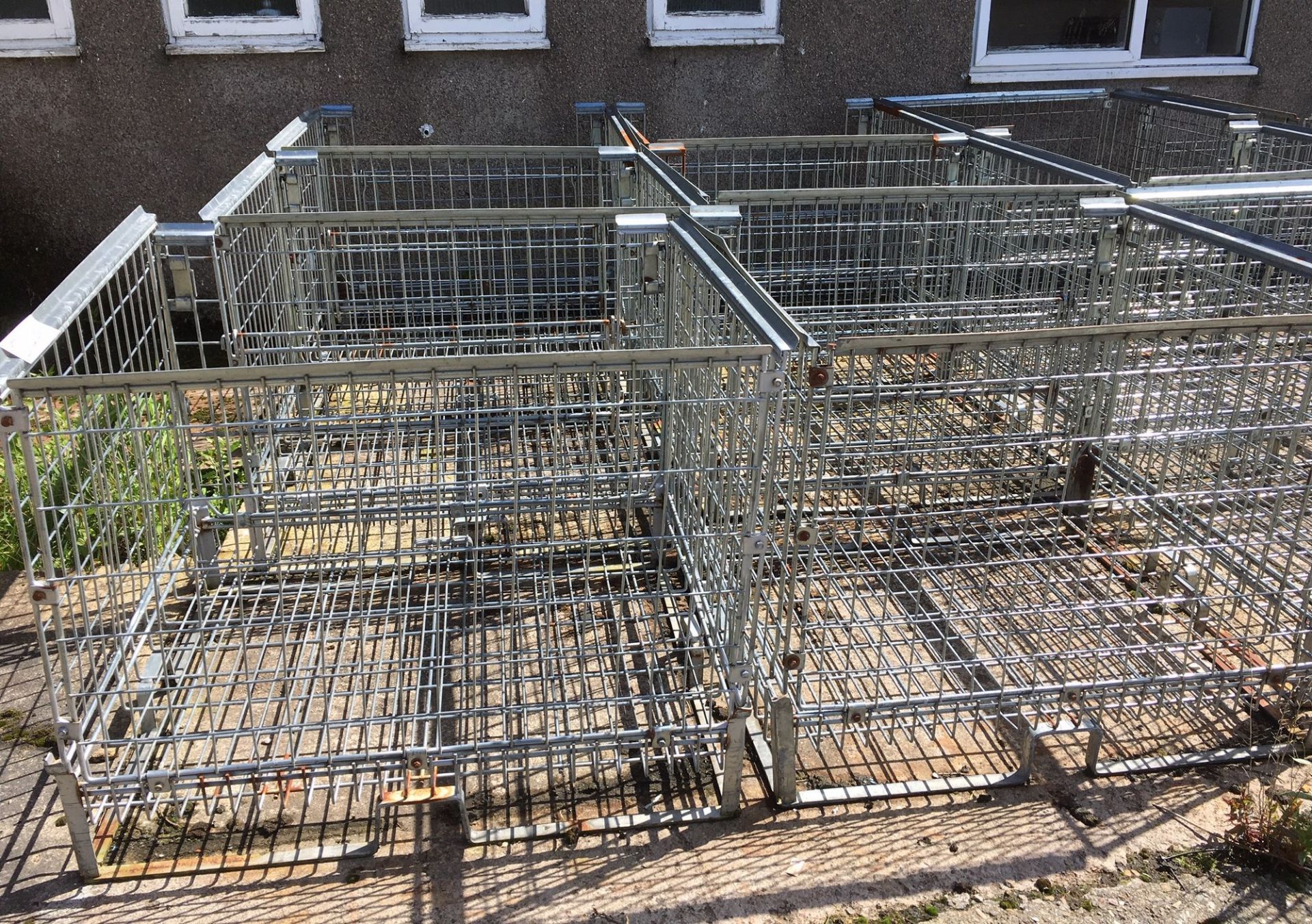 Lot of 6 Steel Cages.