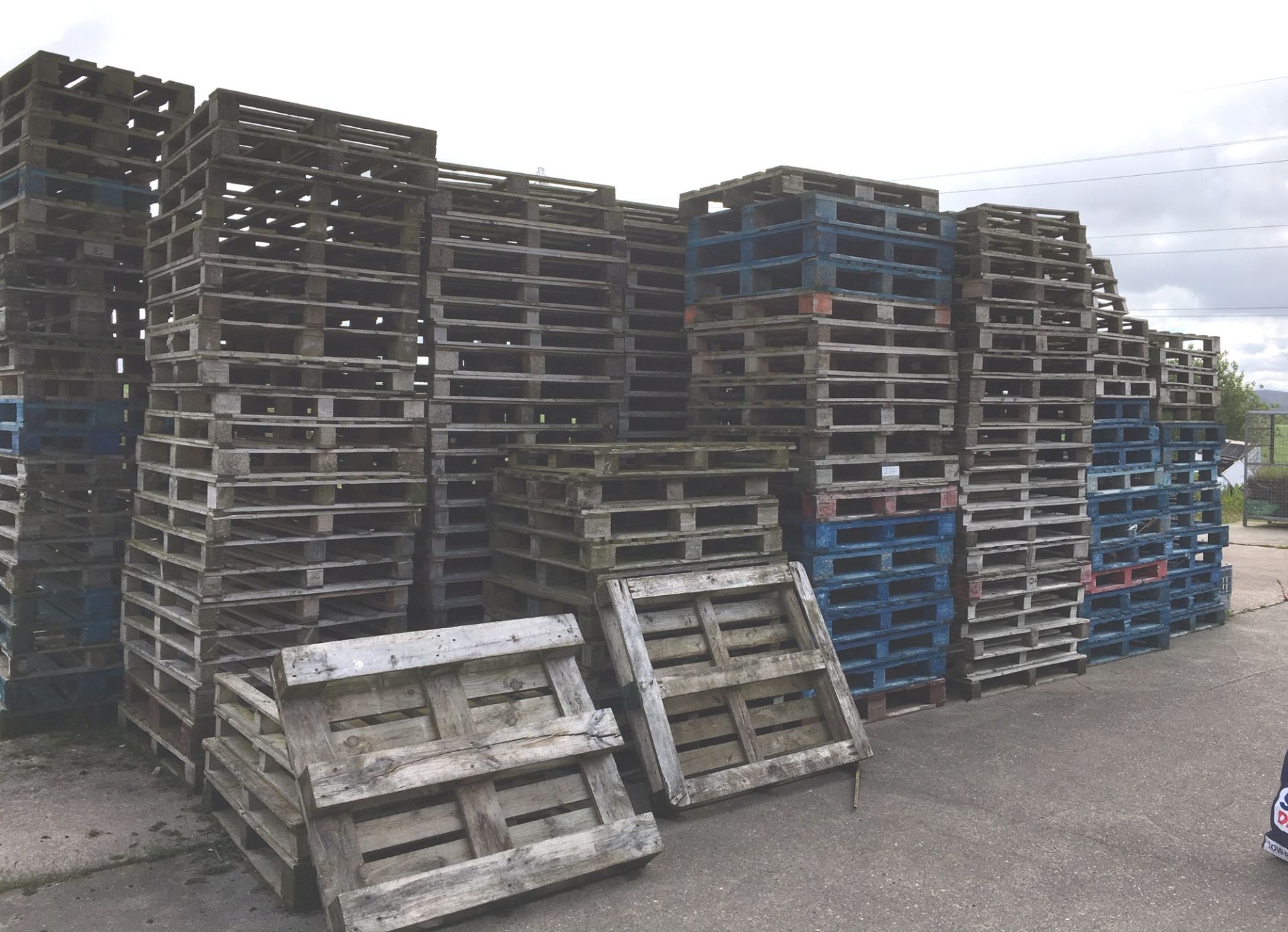 Huge Pile of Pallets.