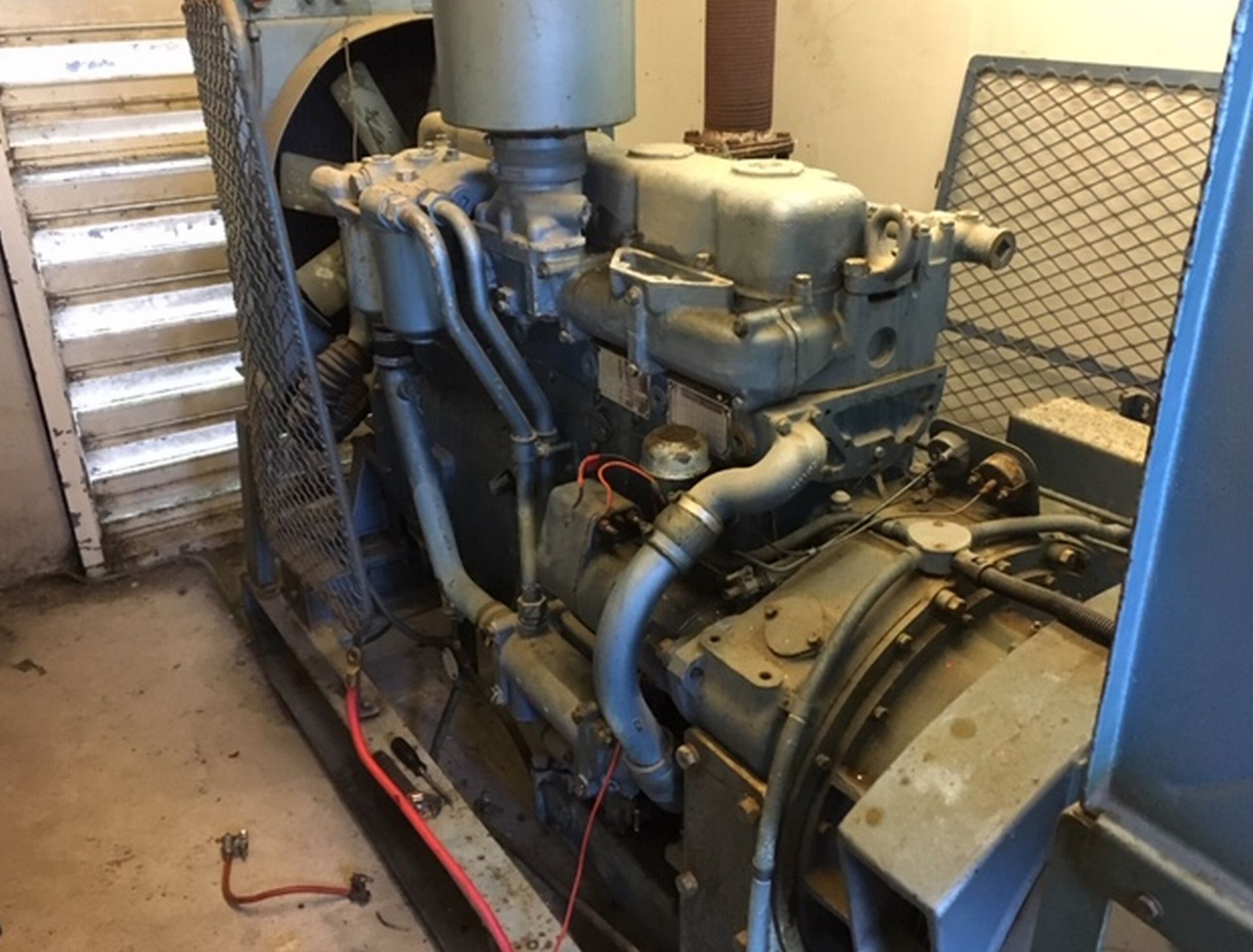 Rolls Royce Generator 100KVA (400 hours) ex Grays Hospital Elgin-working order+ Mains Failure Panel