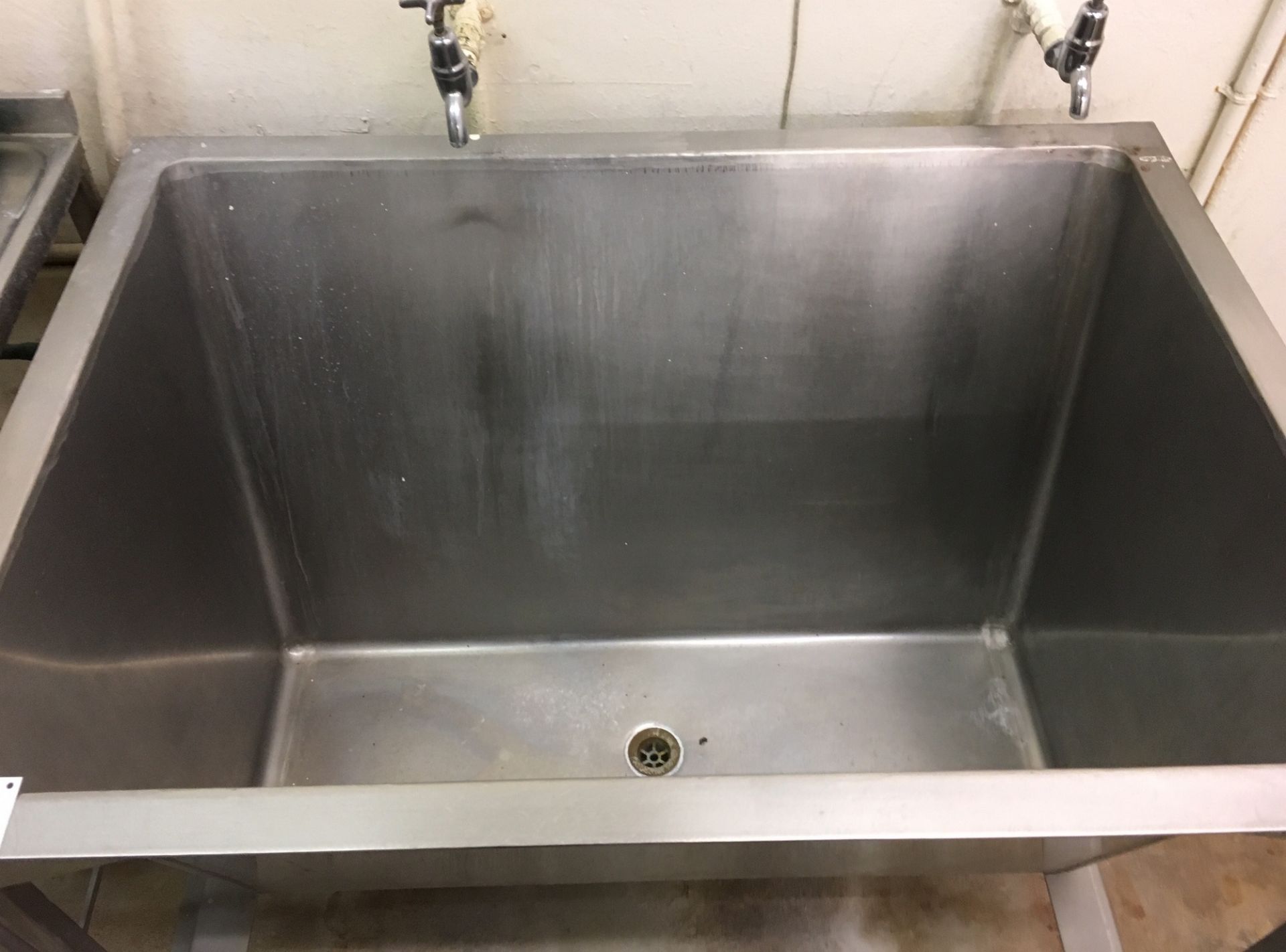 Stainless Steel Deep Sink. - Image 2 of 2