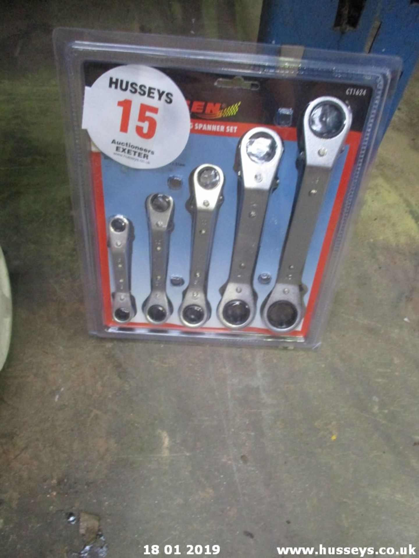 RATCHET SPANNER SET