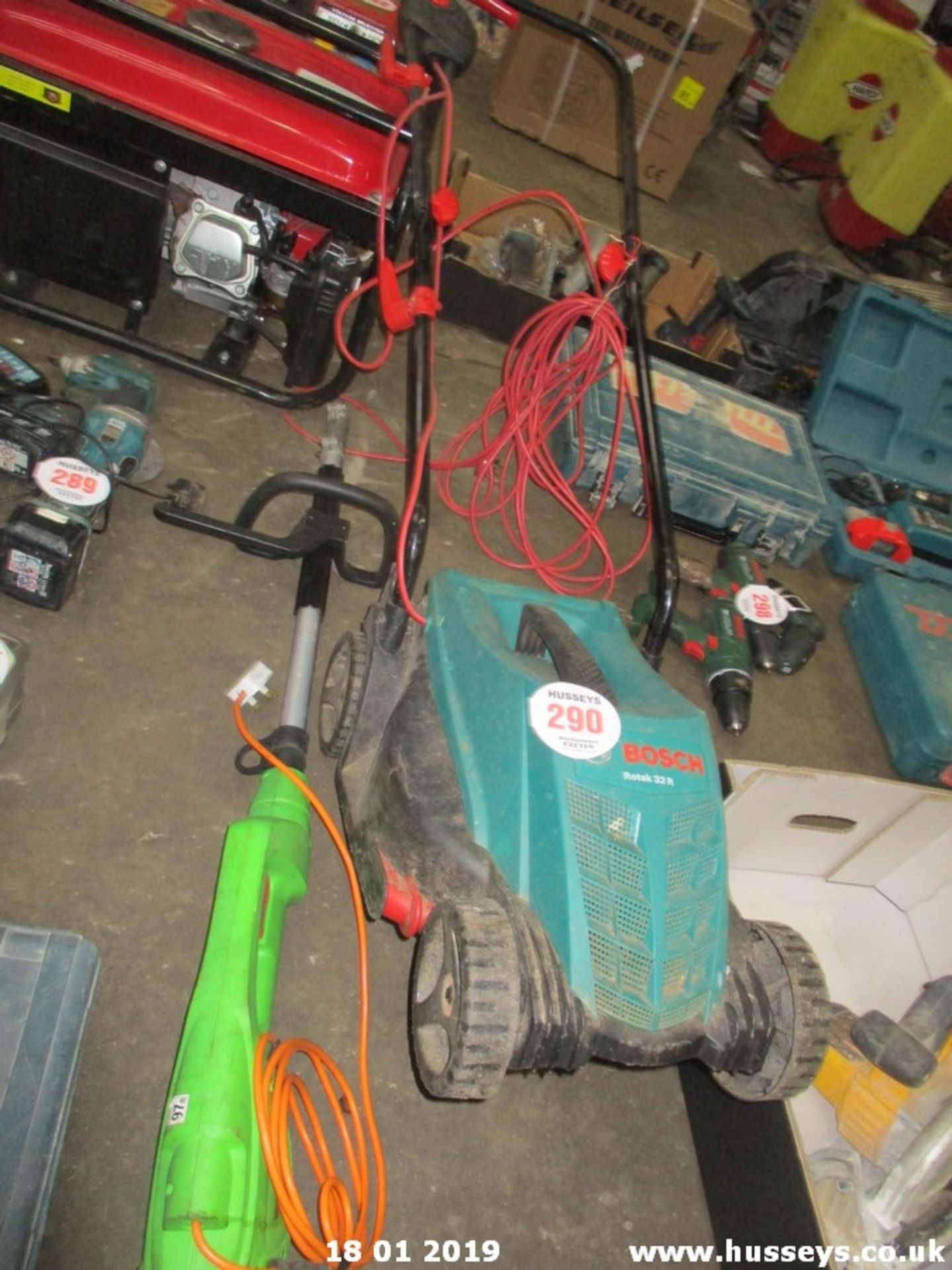 ELEC MOWER AND ENGINE