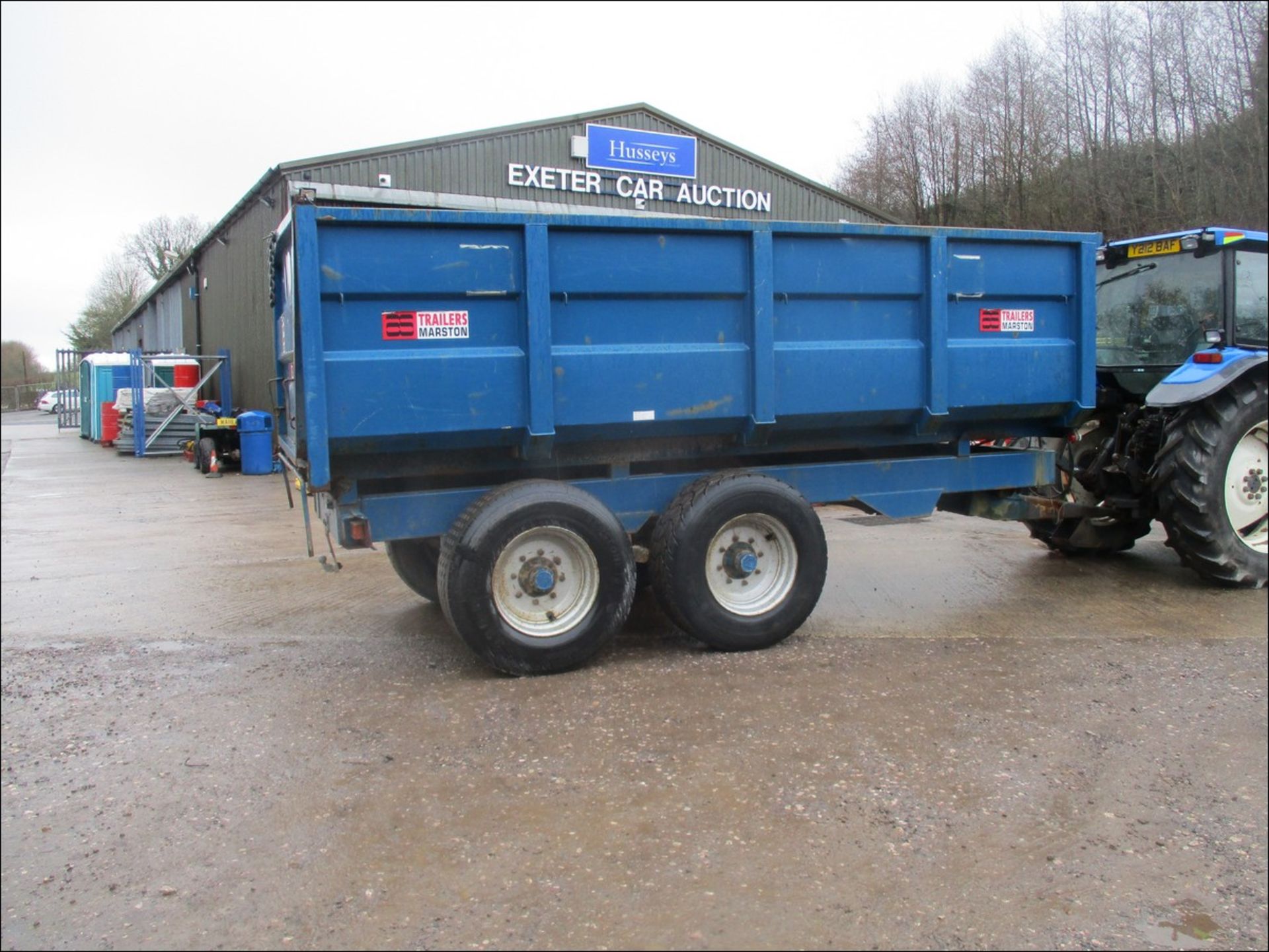 MARSTON 12T TWIN AXLE TIPPING TRAILER (2006) - Image 3 of 6