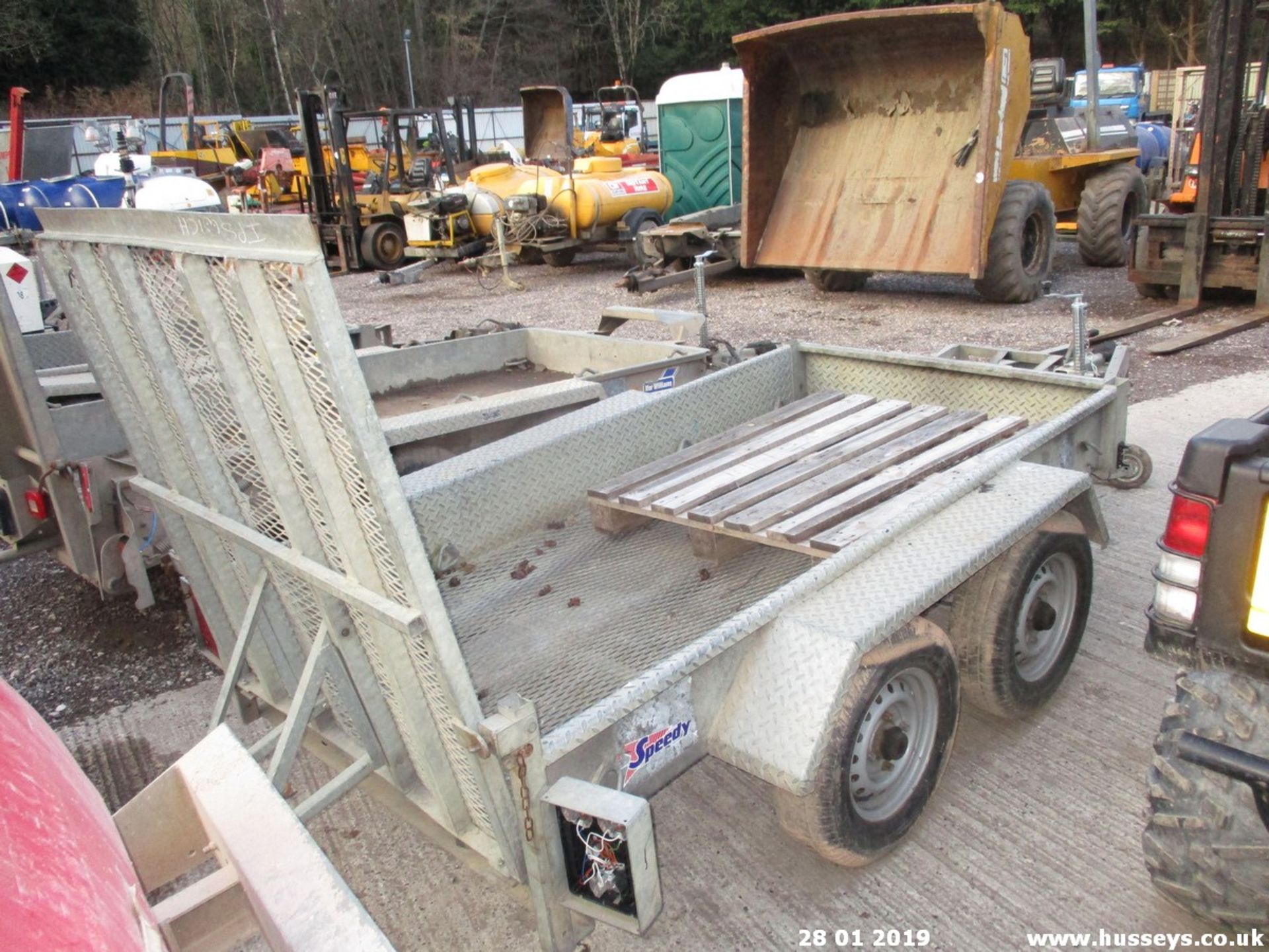 INDESPENSION TWIN AXLE PLANT TRAILER - Image 3 of 3