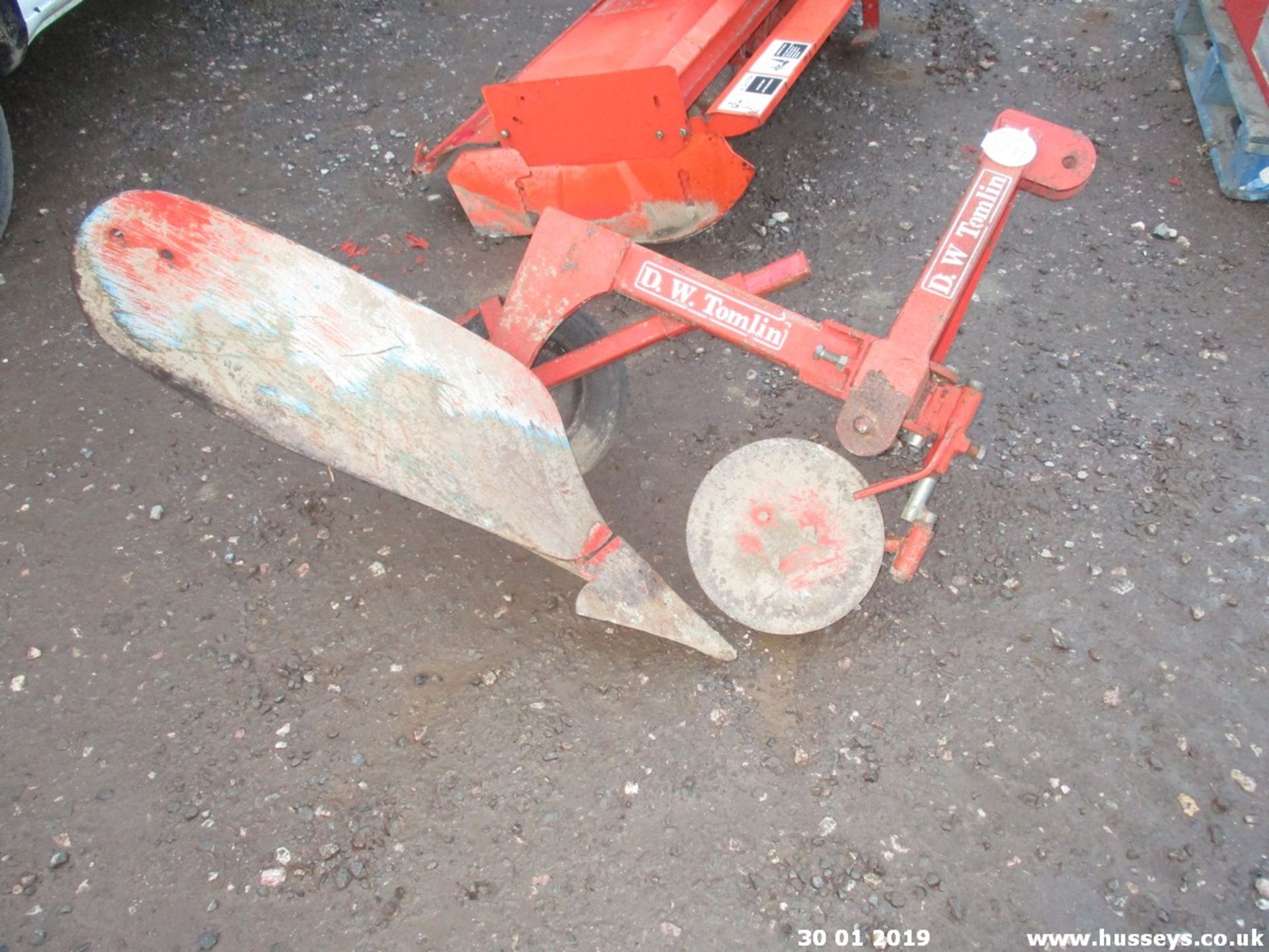 TOMLIN SINGLE FURROW PLOUGH