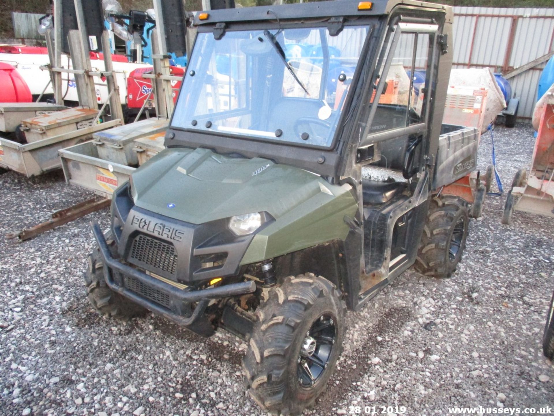 POLARIS RANGER 4X4 (880 HRS SHOWING) WK62AYN