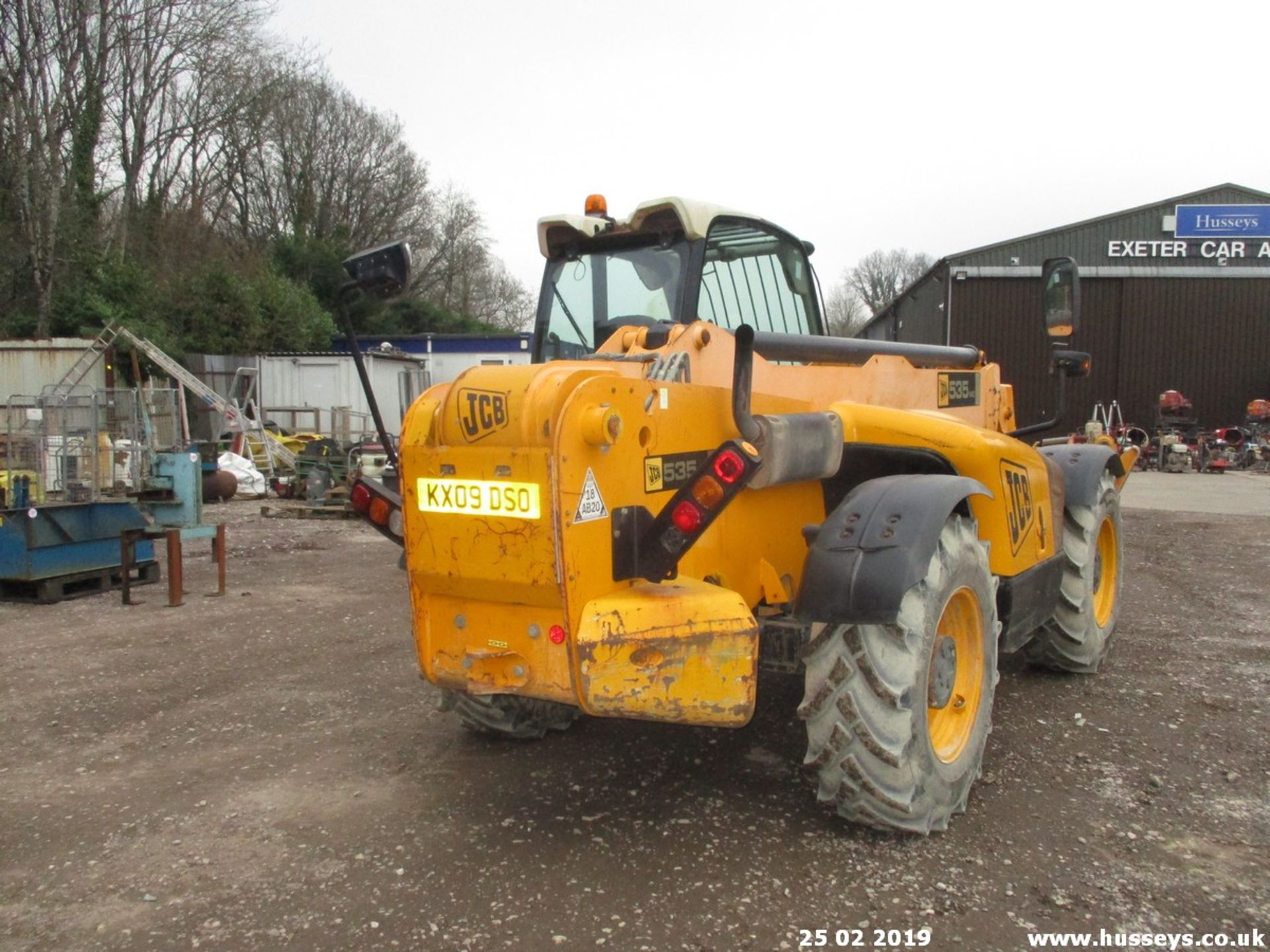 JCB 535-140 TELEHANDLER (YR2009)(MANUFACTURE 2008) 6834HRS SHOWING 2 OWNERS FROM NEW V5 & MANUALS - Image 4 of 10