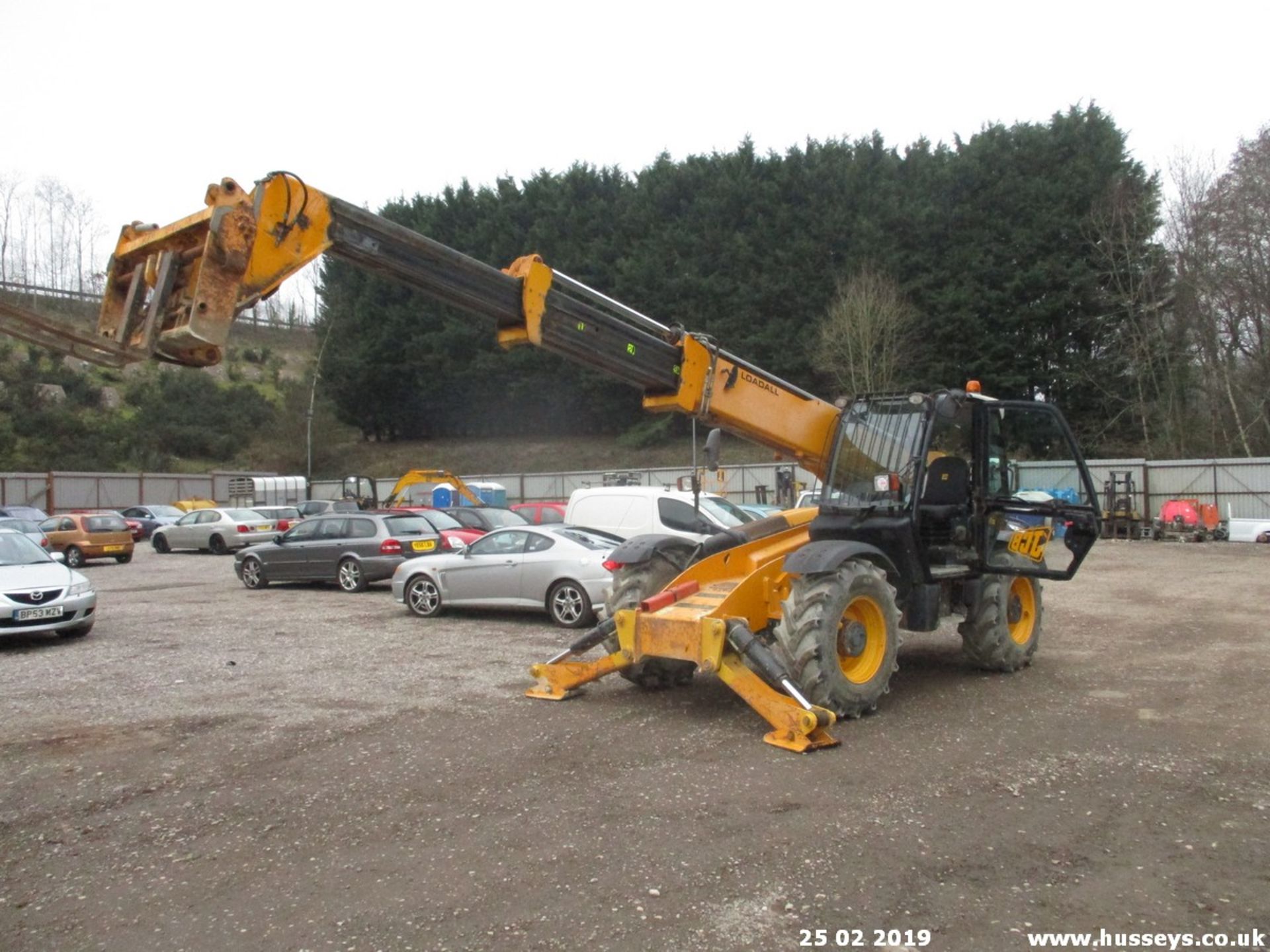 JCB 535-140 TELEHANDLER (YR2009)(MANUFACTURE 2008) 6834HRS SHOWING 2 OWNERS FROM NEW V5 & MANUALS - Image 10 of 10