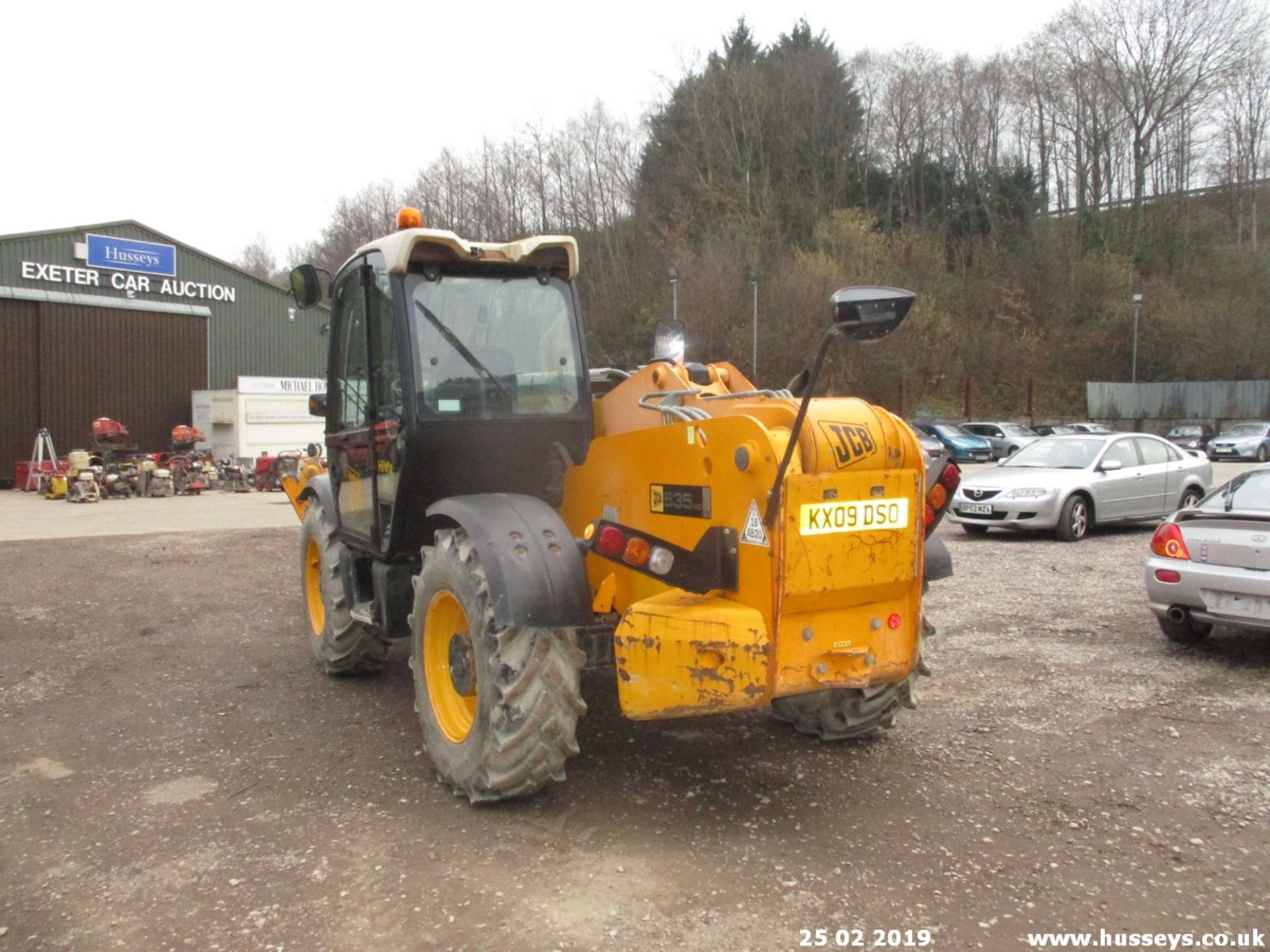 JCB 535-140 TELEHANDLER (YR2009)(MANUFACTURE 2008) 6834HRS SHOWING 2 OWNERS FROM NEW V5 & MANUALS - Image 5 of 10