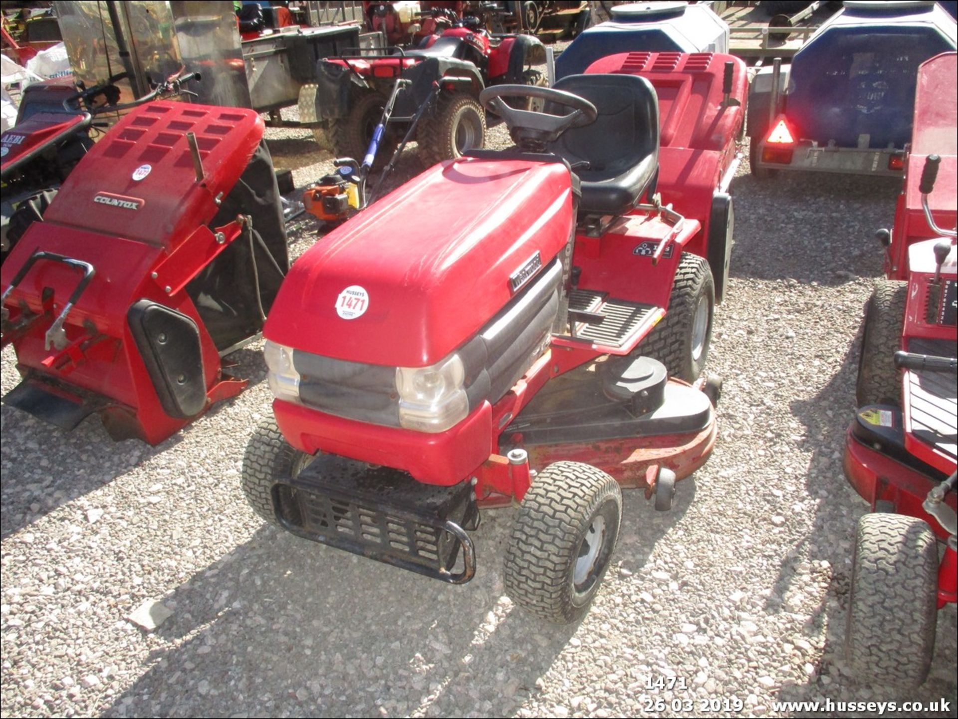 WESTWOOD T1800 RIDE ON MOWER C/W COLLECTOR