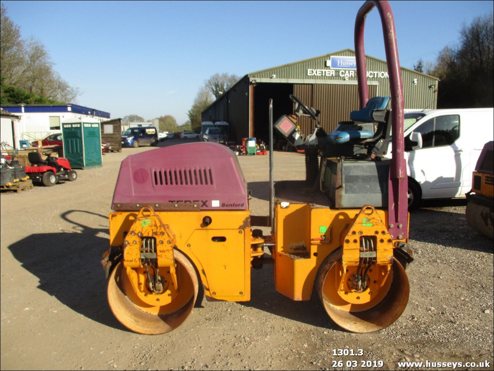 BENFORD TV1200-1 TWIN DRUM ROLLER (SHOWING 2450HRS) - Image 4 of 5