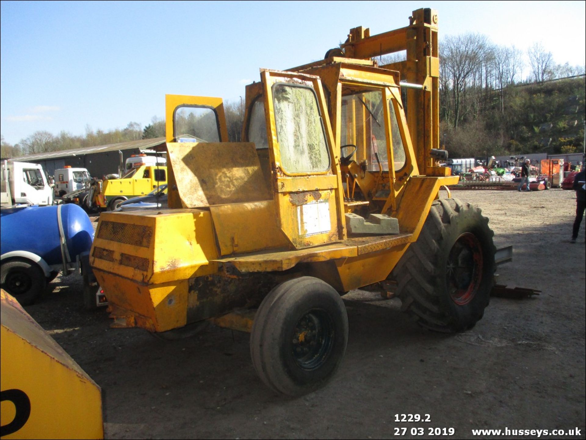 BENFORD MA300H ROUGH TERRAIN FORKLIFT C/W EXTENSIONS & JIB - Bild 3 aus 3