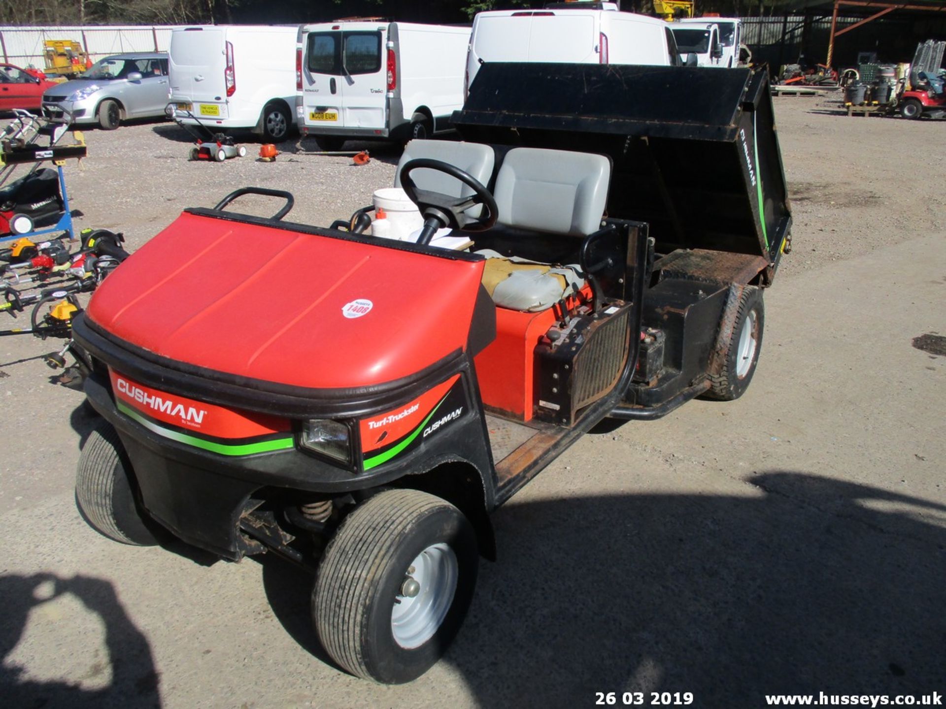 CUSHMAN TIPPING UTILITY VEHICLE 3631HRS DIESEL KEY