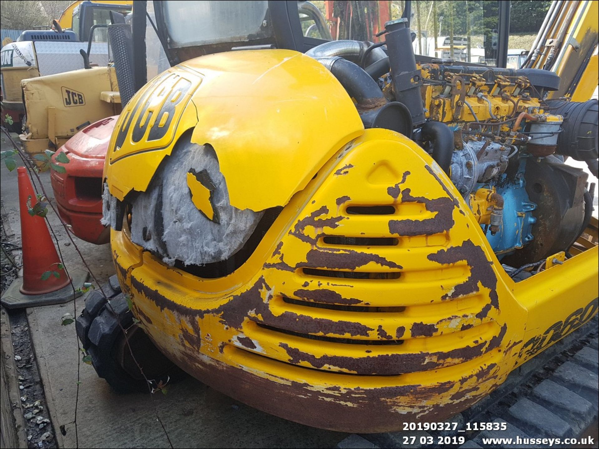 JCB 8060 EXCAVATOR C/W GEITH GRAPPLE & 3' BUCKET - Image 17 of 23