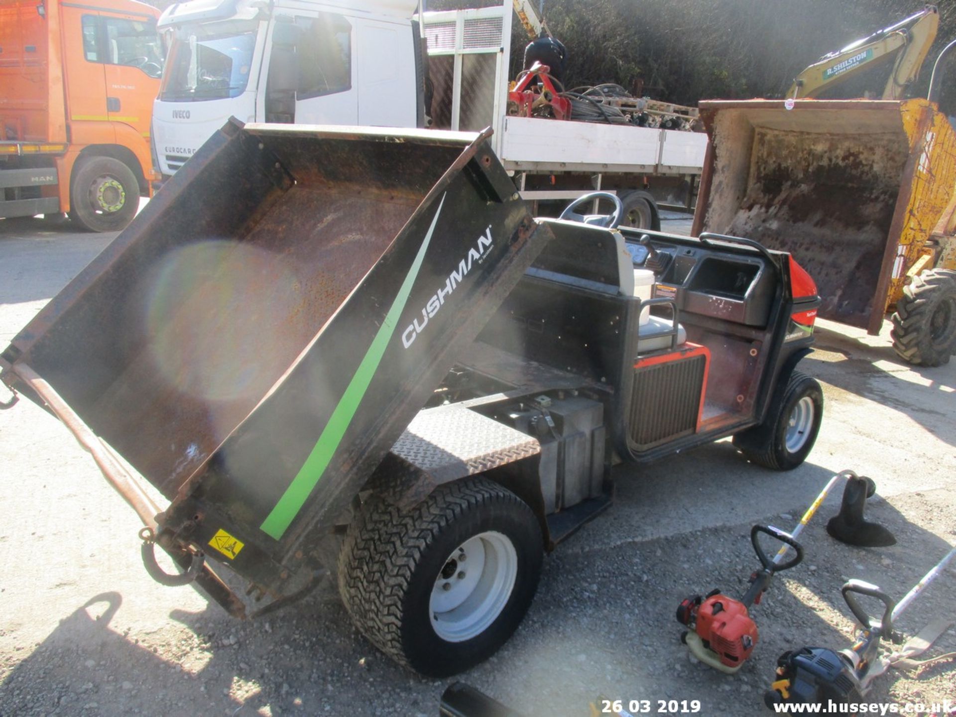 CUSHMAN TIPPING UTILITY VEHICLE 3631HRS DIESEL KEY - Image 4 of 5