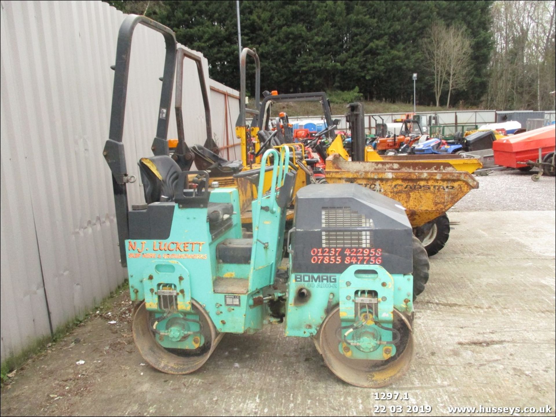 BOMAG BW 80 ADH TWIN DRUM ROLLER (2006)