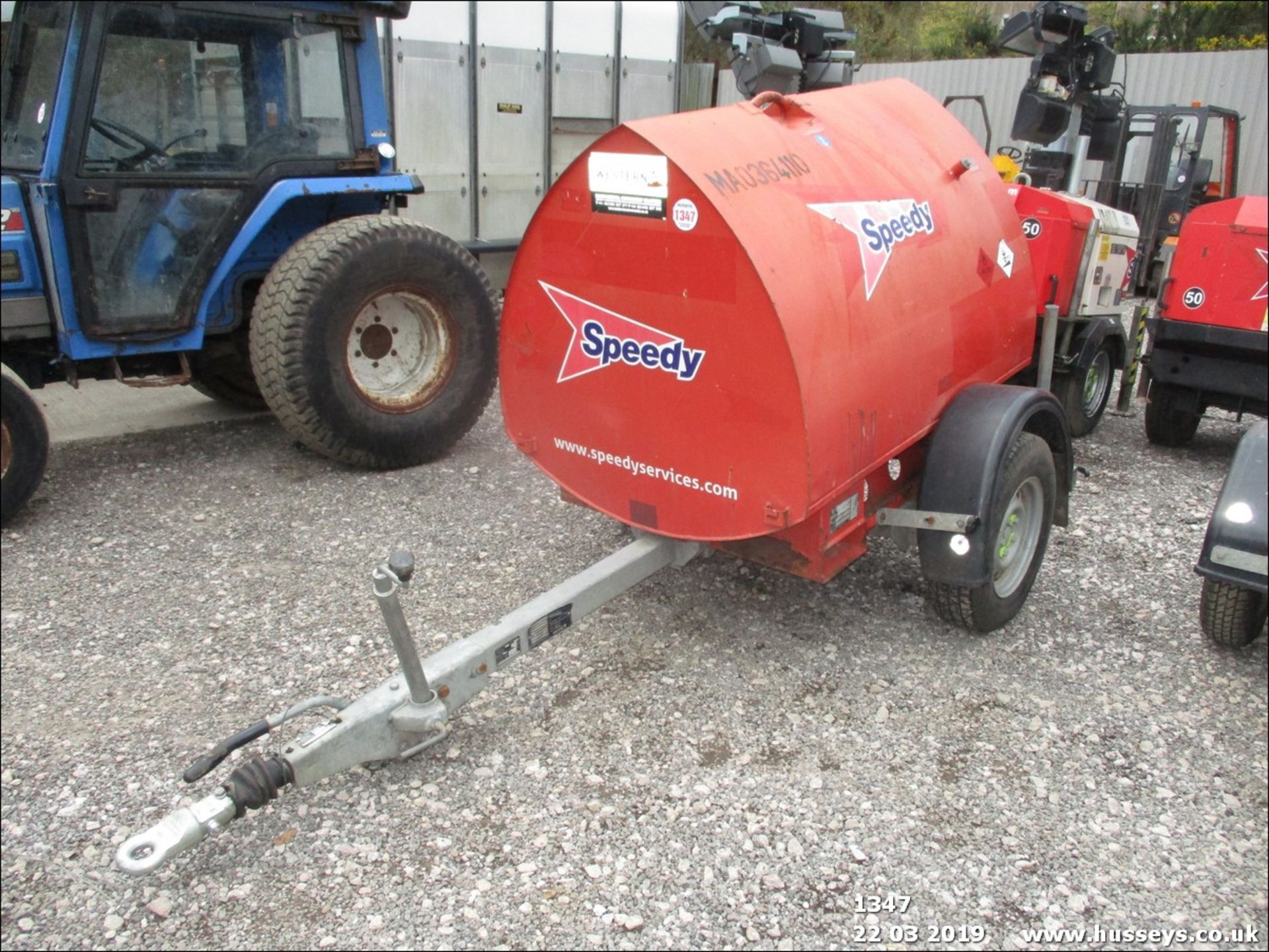 WESTERN 950 LITRE FUEL BOWSER