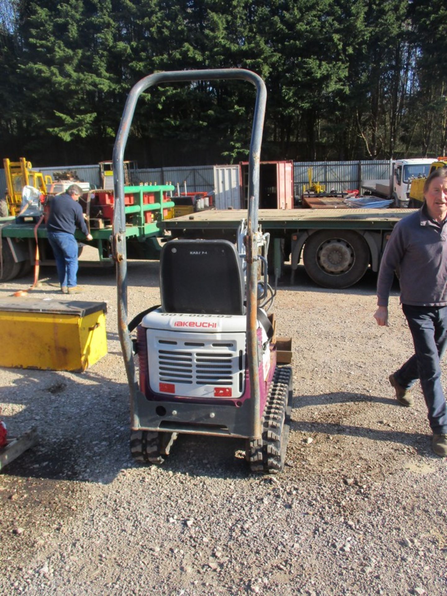 Takeuchi TB108 Micro 2014, 4 buckets - Image 3 of 5