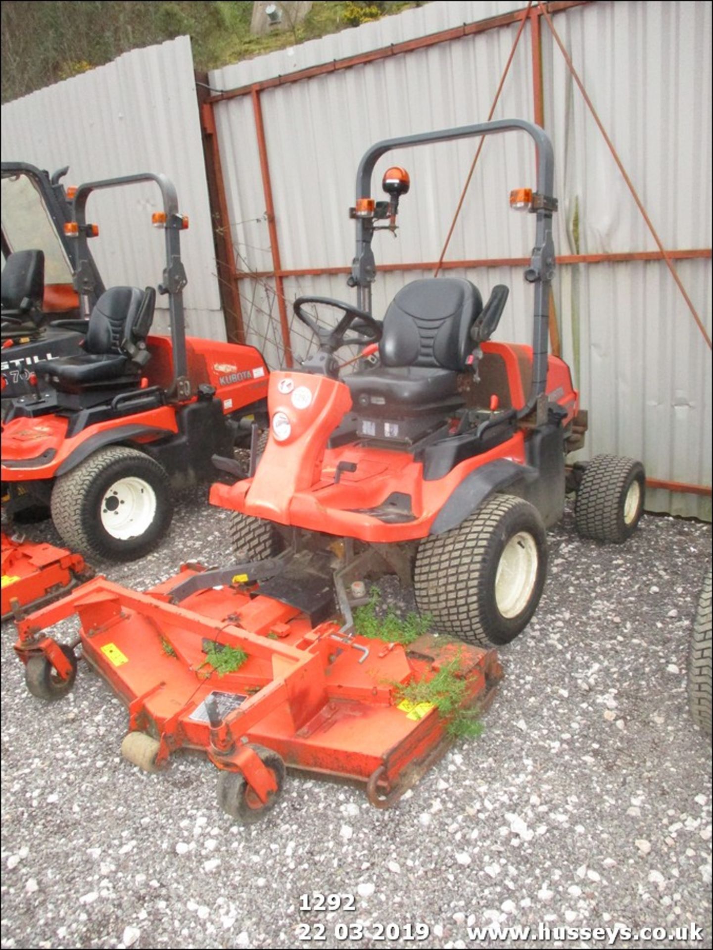 KUBOTA F3680 OUT FRONT MOWER WK12AZT (SHOWING 1505 HRS) V5, 758061