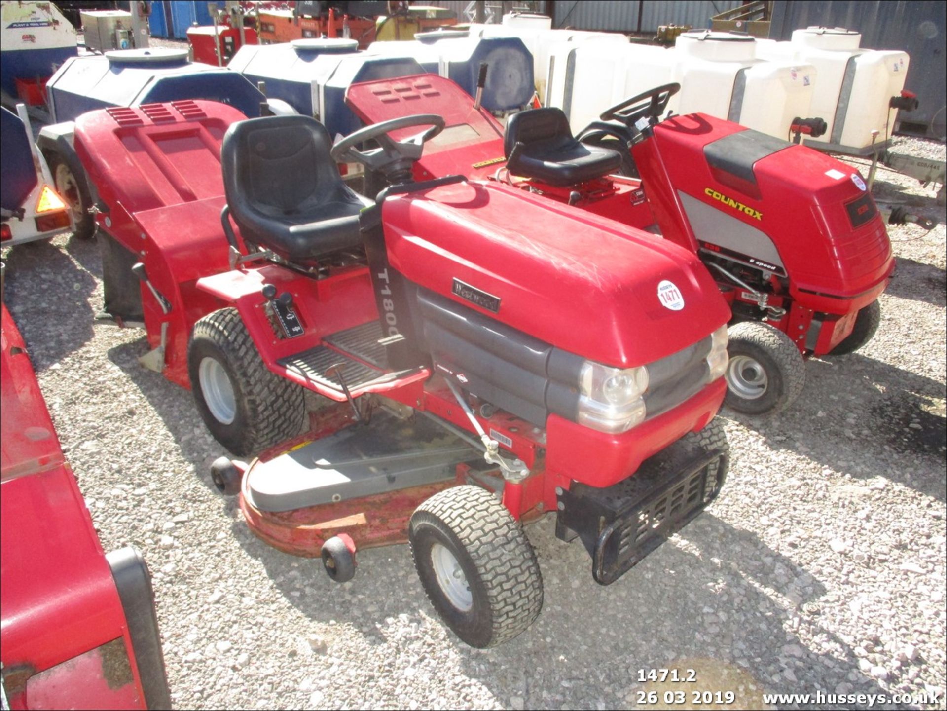 WESTWOOD T1800 RIDE ON MOWER C/W COLLECTOR - Image 2 of 2