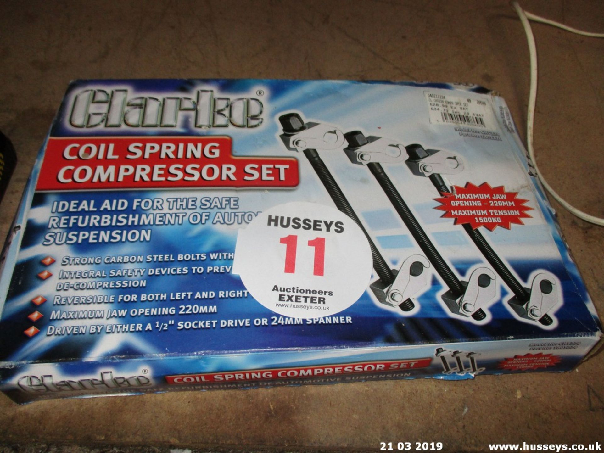 COIL SPRING COMPRESSOR SET