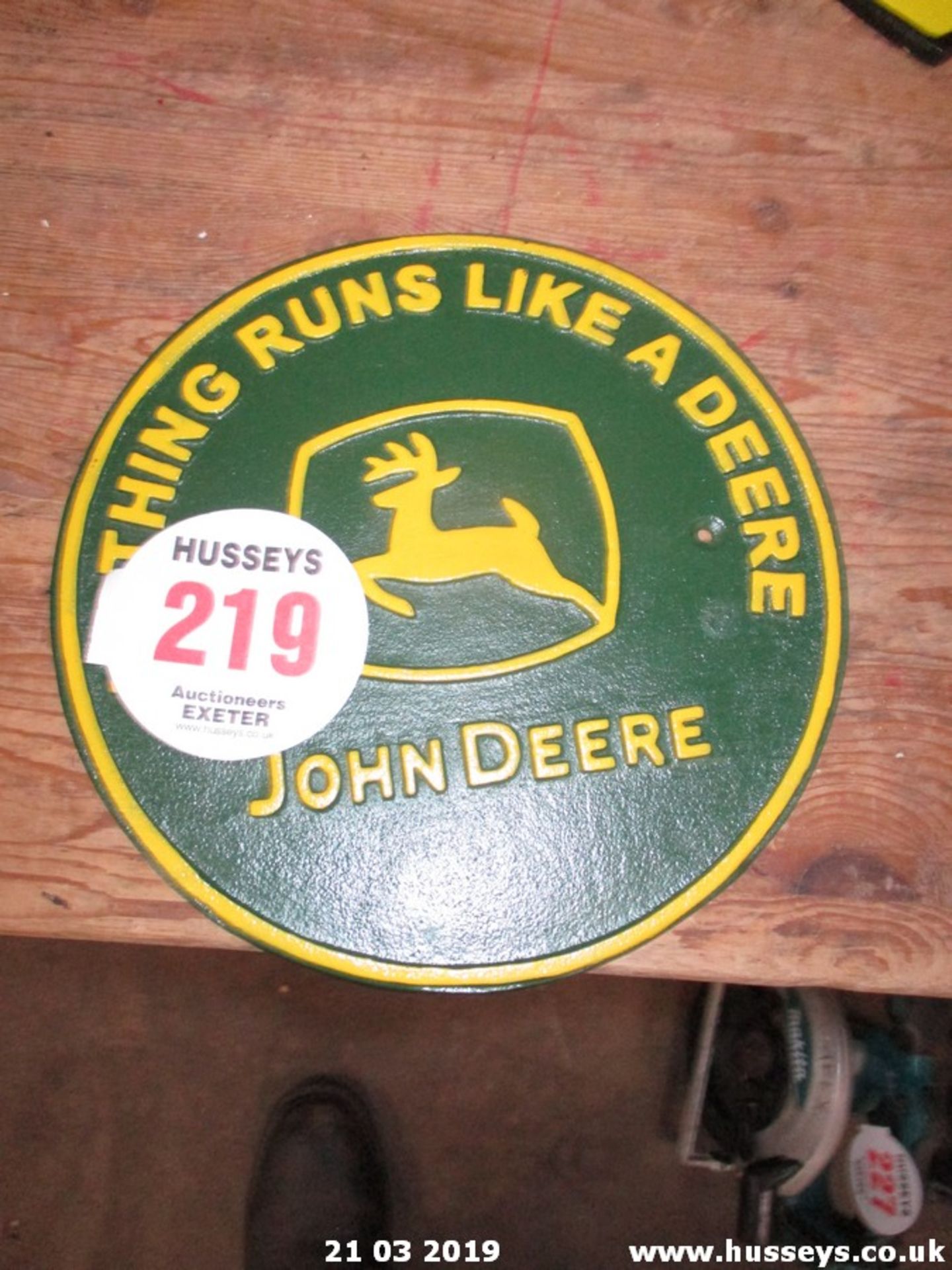 JOHN DEERE SIGN