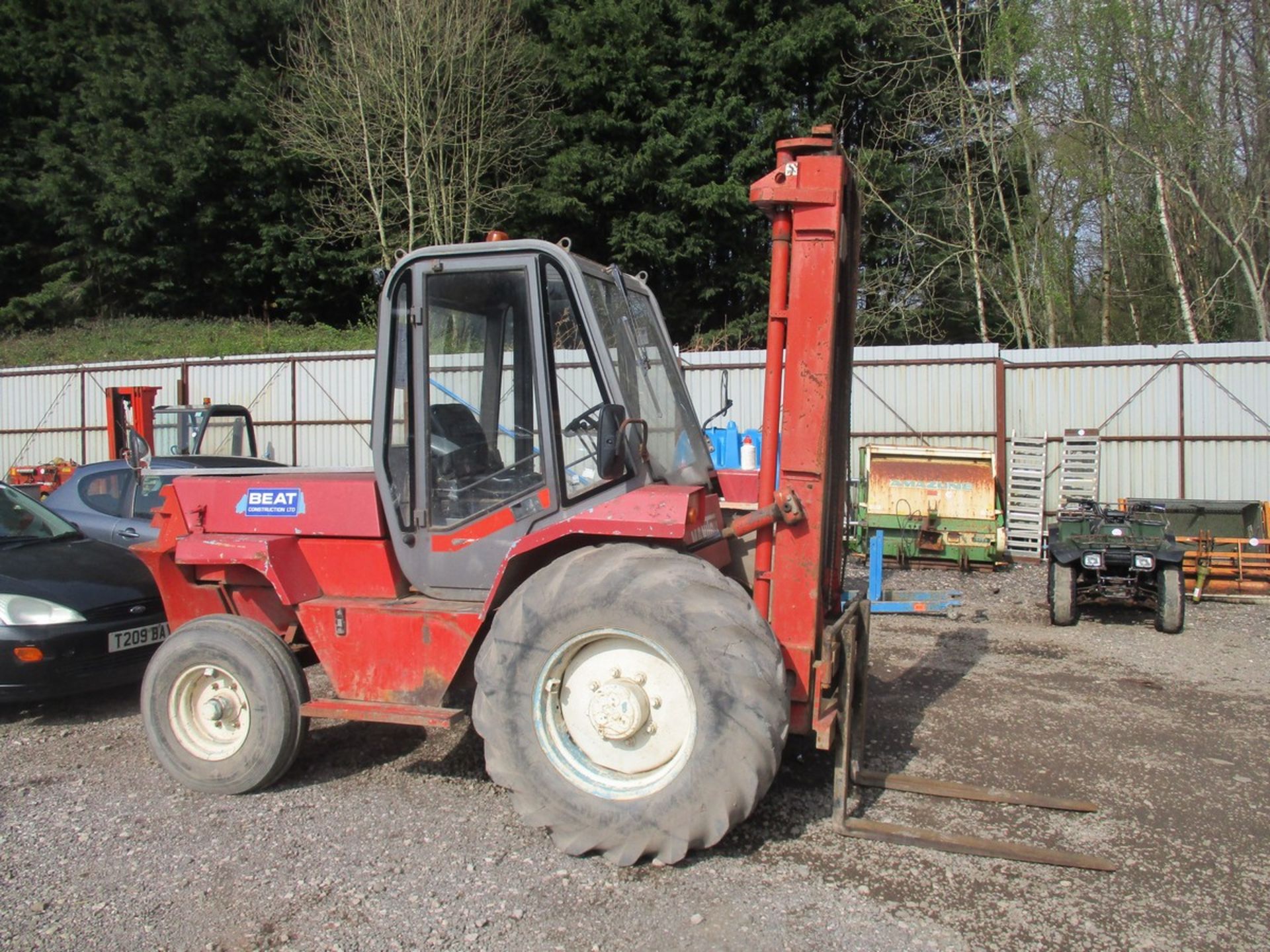 MANITOU M226 ROUGH TERRAIN FORKLIFT 1996 4219HRS - Image 3 of 6