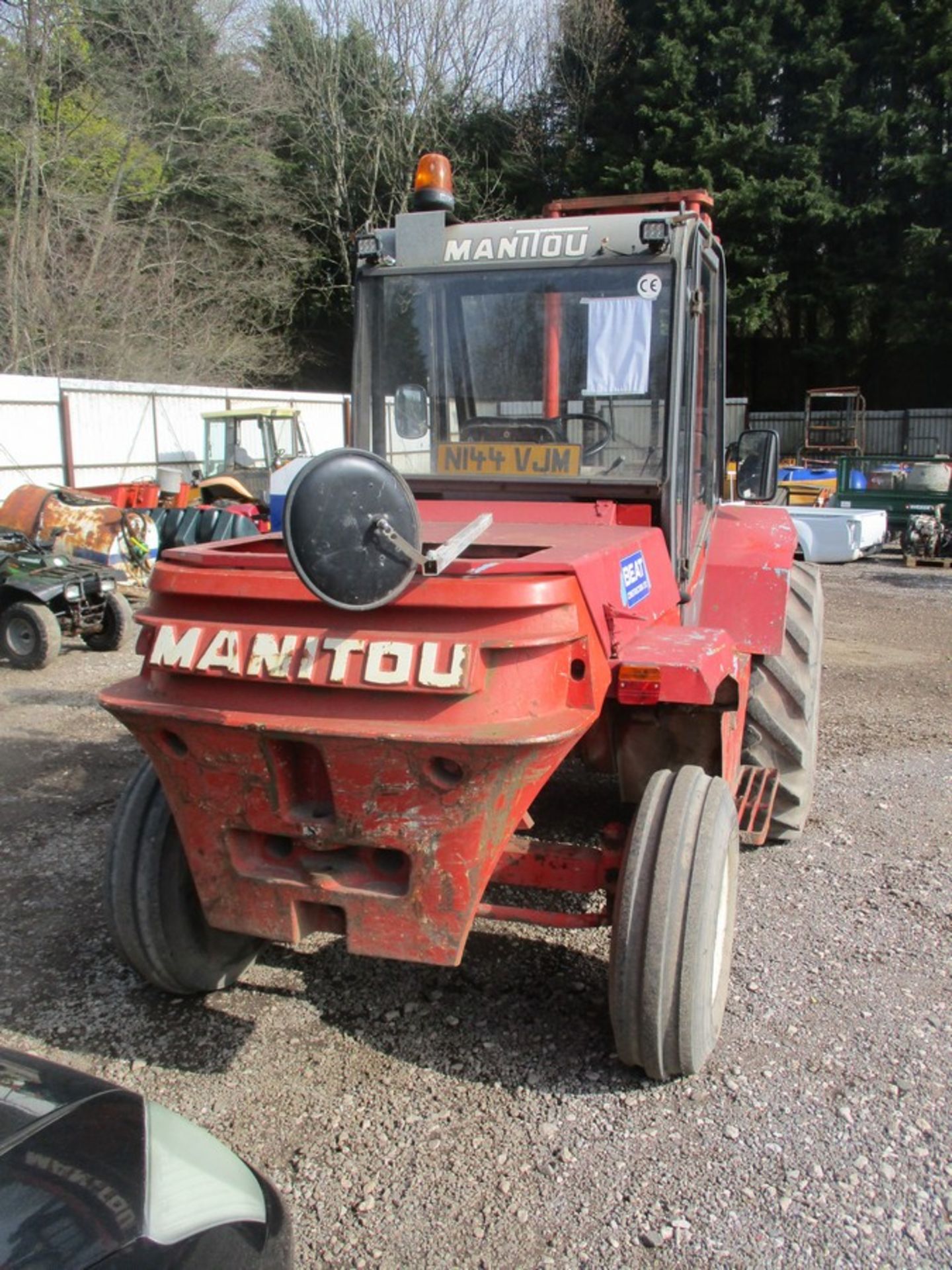 MANITOU M226 ROUGH TERRAIN FORKLIFT 1996 4219HRS - Image 6 of 6