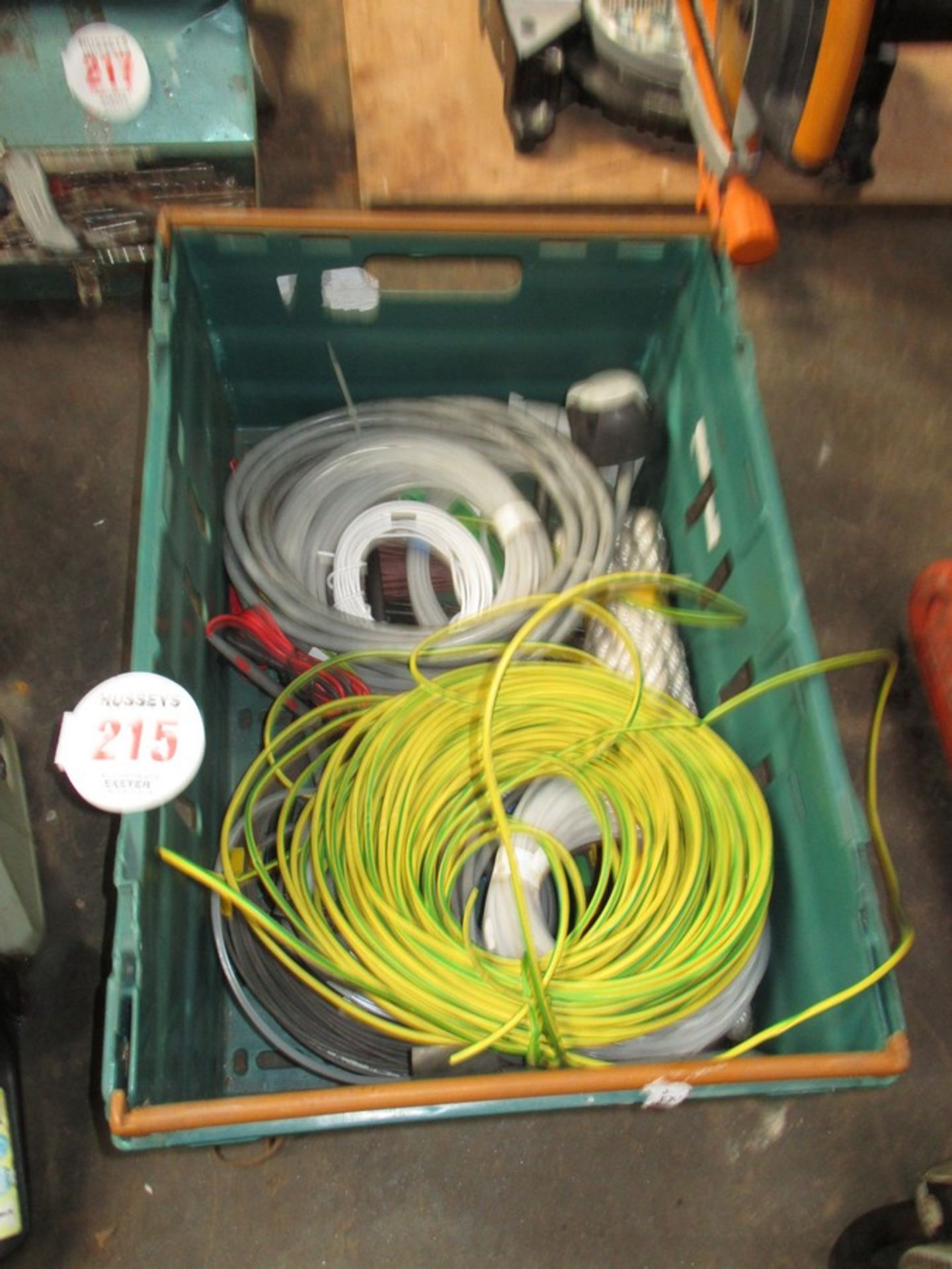 BOX OF CABLES