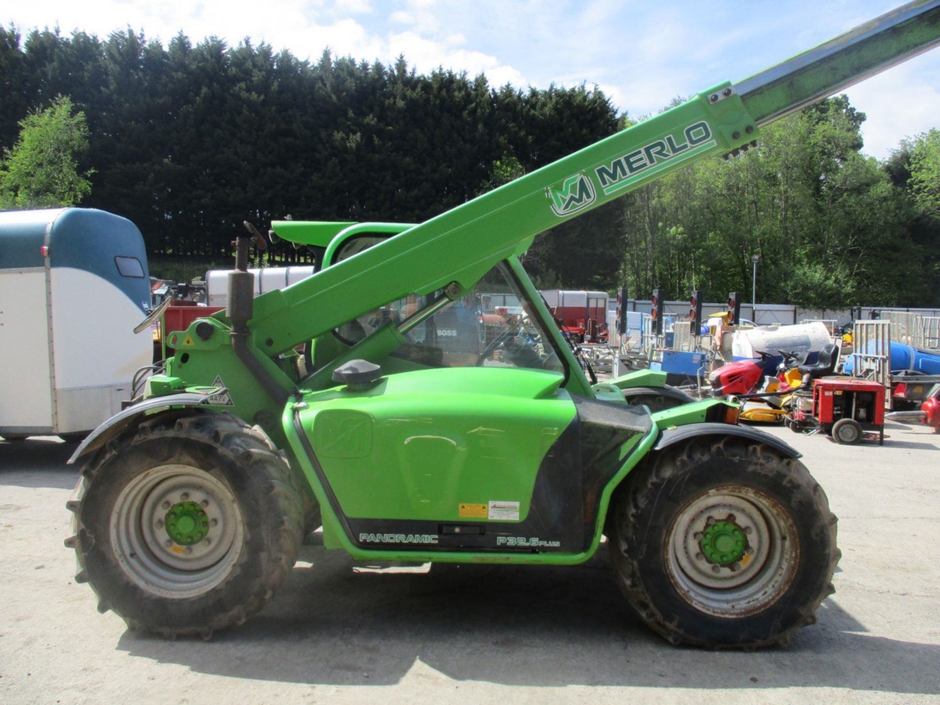 MERLO P326 PLUS TELEHANDLER (YR 2008) 6138HRS SHOWING,WA58FHG, 2 OWNERS, V5 - Image 4 of 7