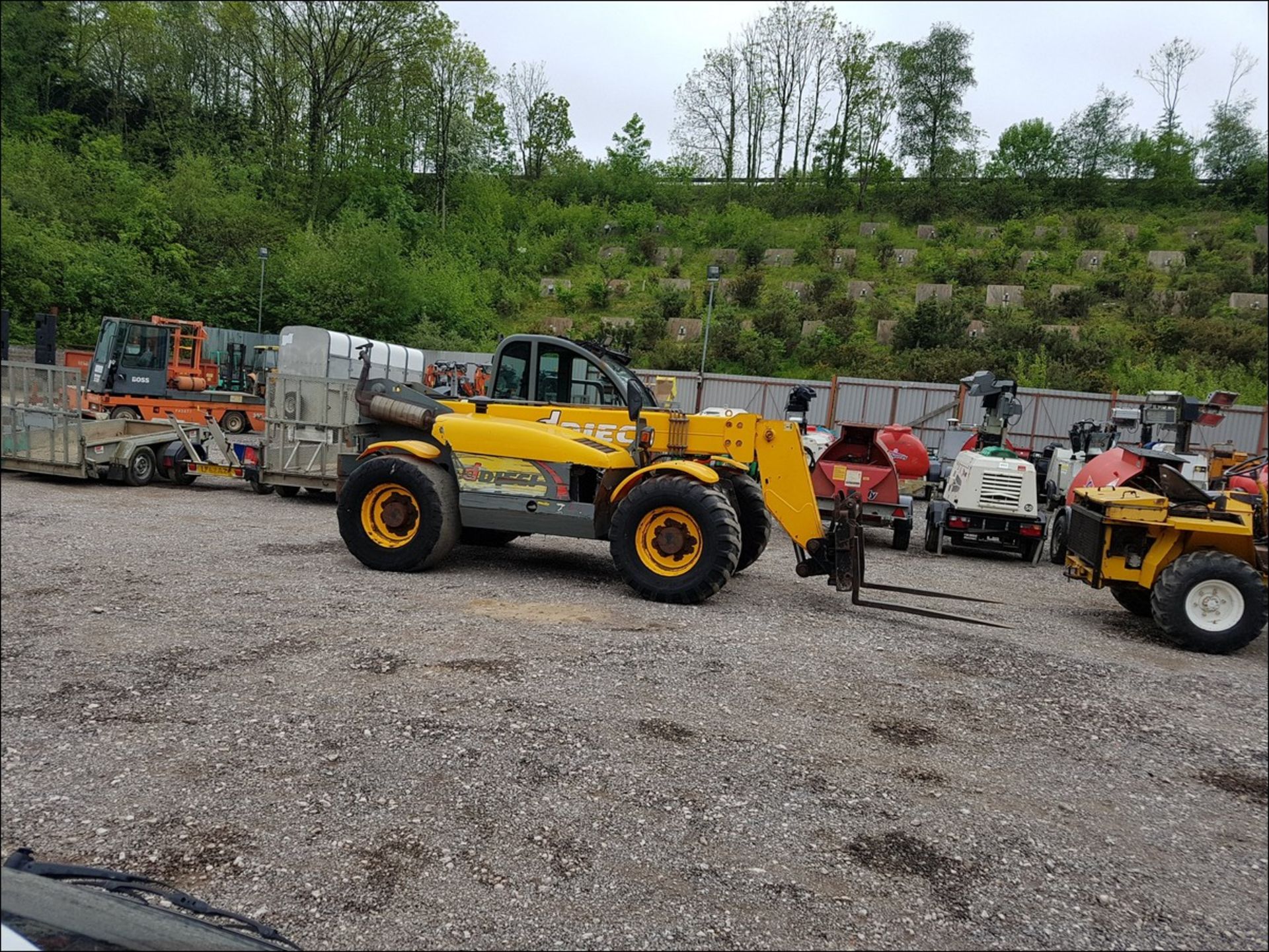 DEICI 37.7 ZEUS TELEHANDLER 2008 6427 HRS SHOWING R.D.L. - Image 8 of 8