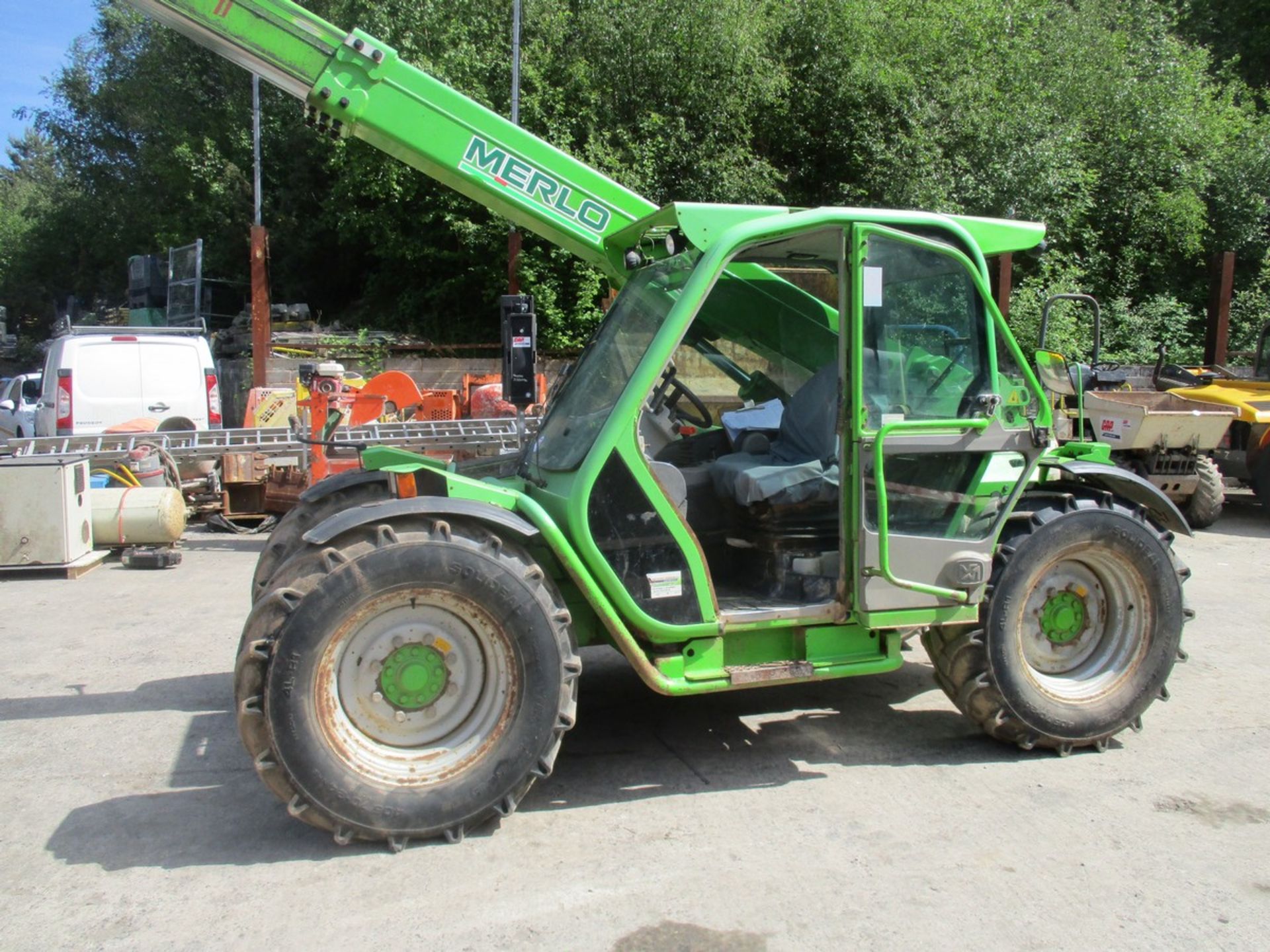 MERLO P326 PLUS TELEHANDLER (YR 2008) 6138HRS SHOWING,WA58FHG, 2 OWNERS, V5 - Image 2 of 7