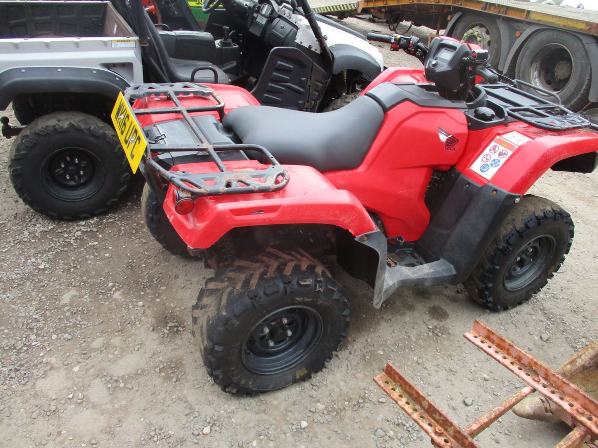 HONDA TRX 500 4X4 QUAD 2016 R.D. - Image 4 of 4