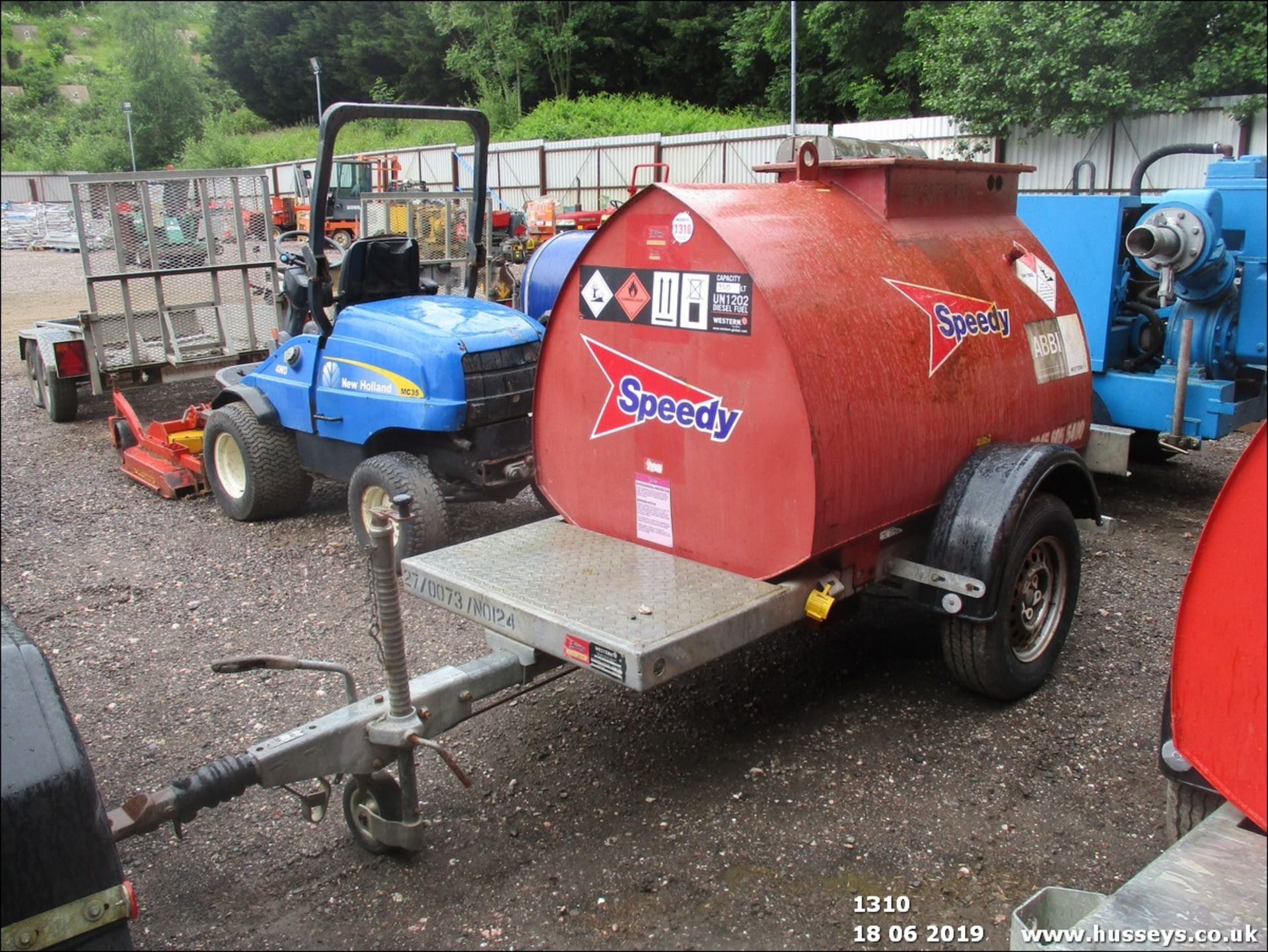 ABBI 950L FUEL BOWSER