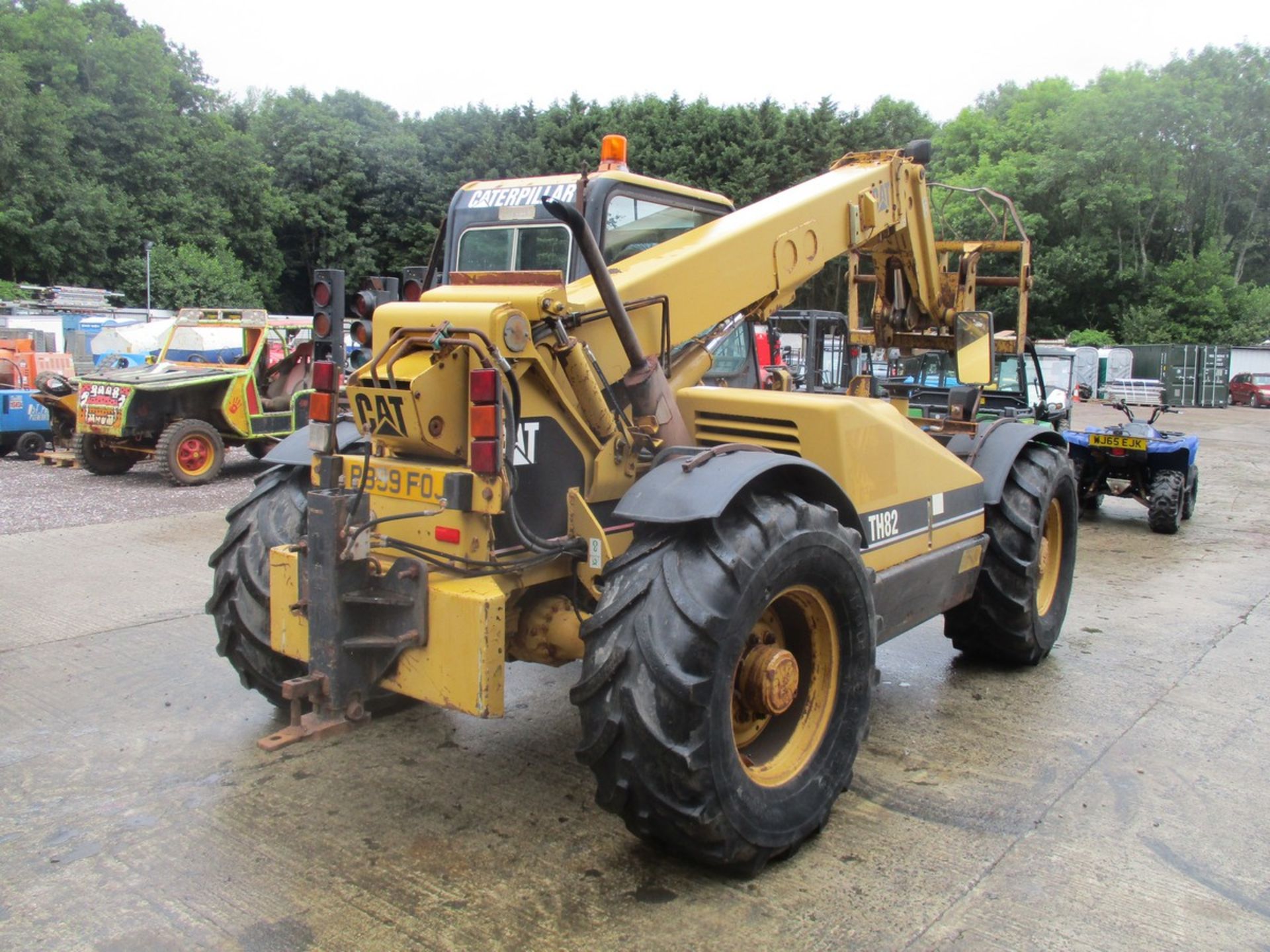 CAT TH82 TELEHANDLER 1996 8500HRS - Image 4 of 4