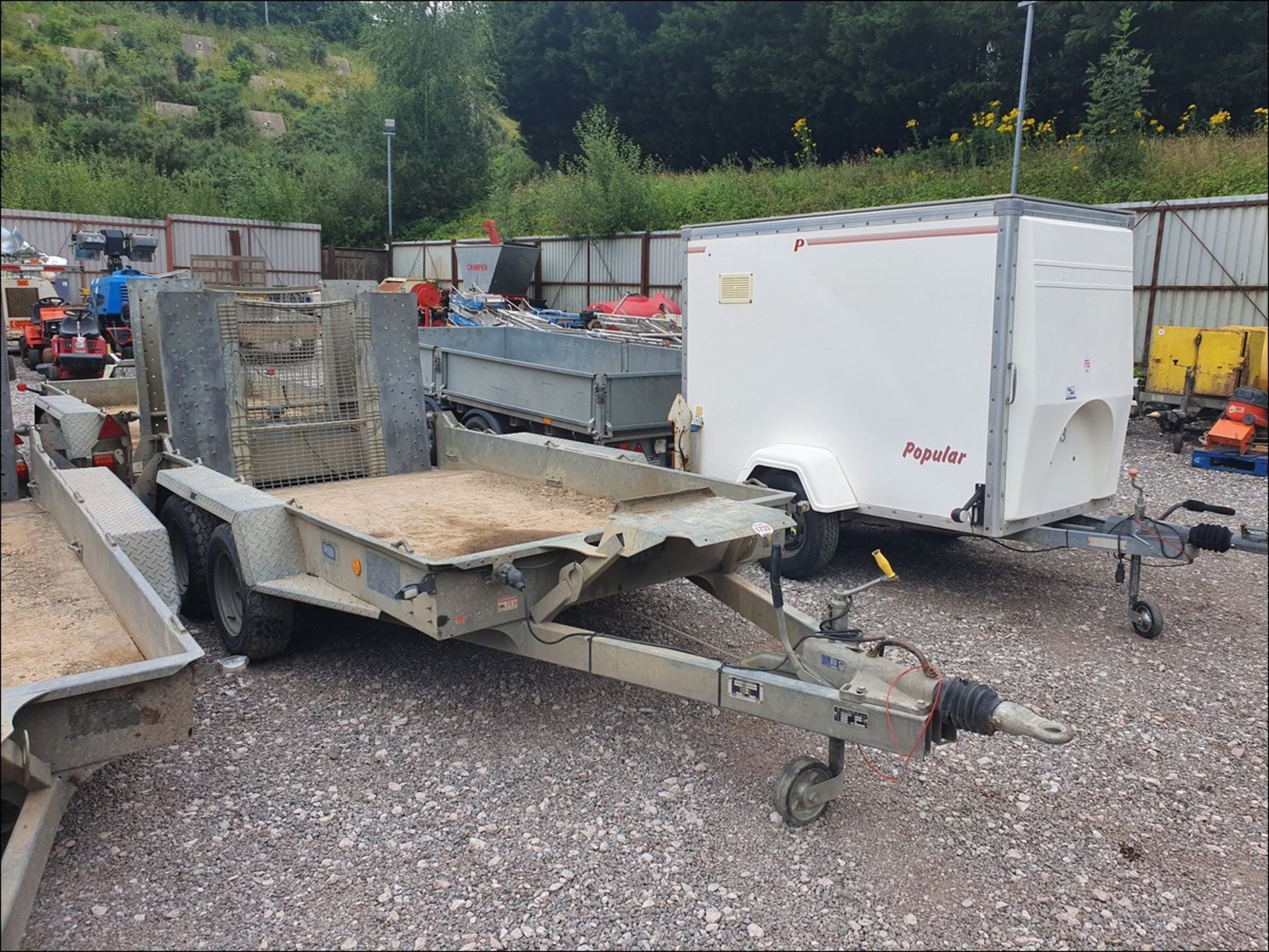 IFOR WILLIAMS TWIN AXLE PLANT TRAILER 3152179 - Image 2 of 4