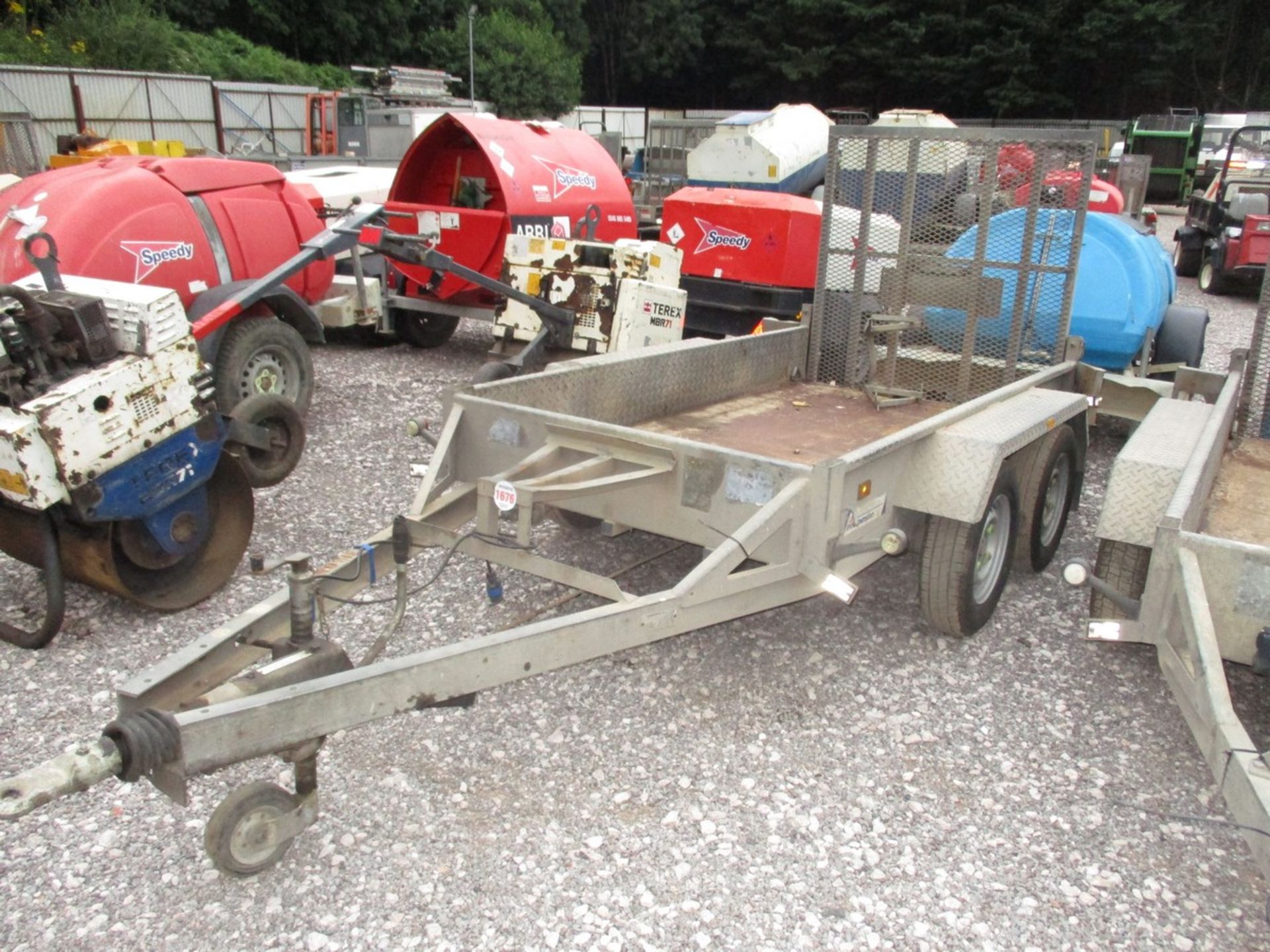 INDESPENSION TWIN AXLE PLANT TRAILER 3180519