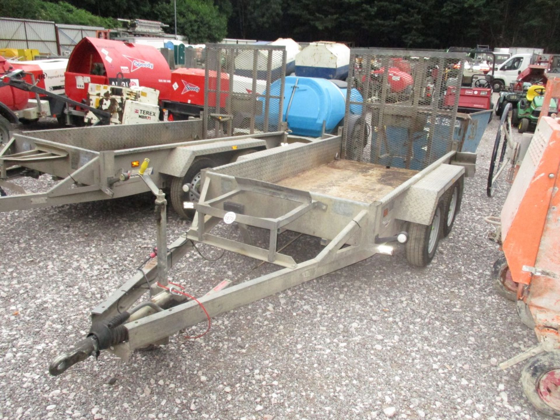 INDESPENSION TWIN AXLE PLANT TRAILER 7041