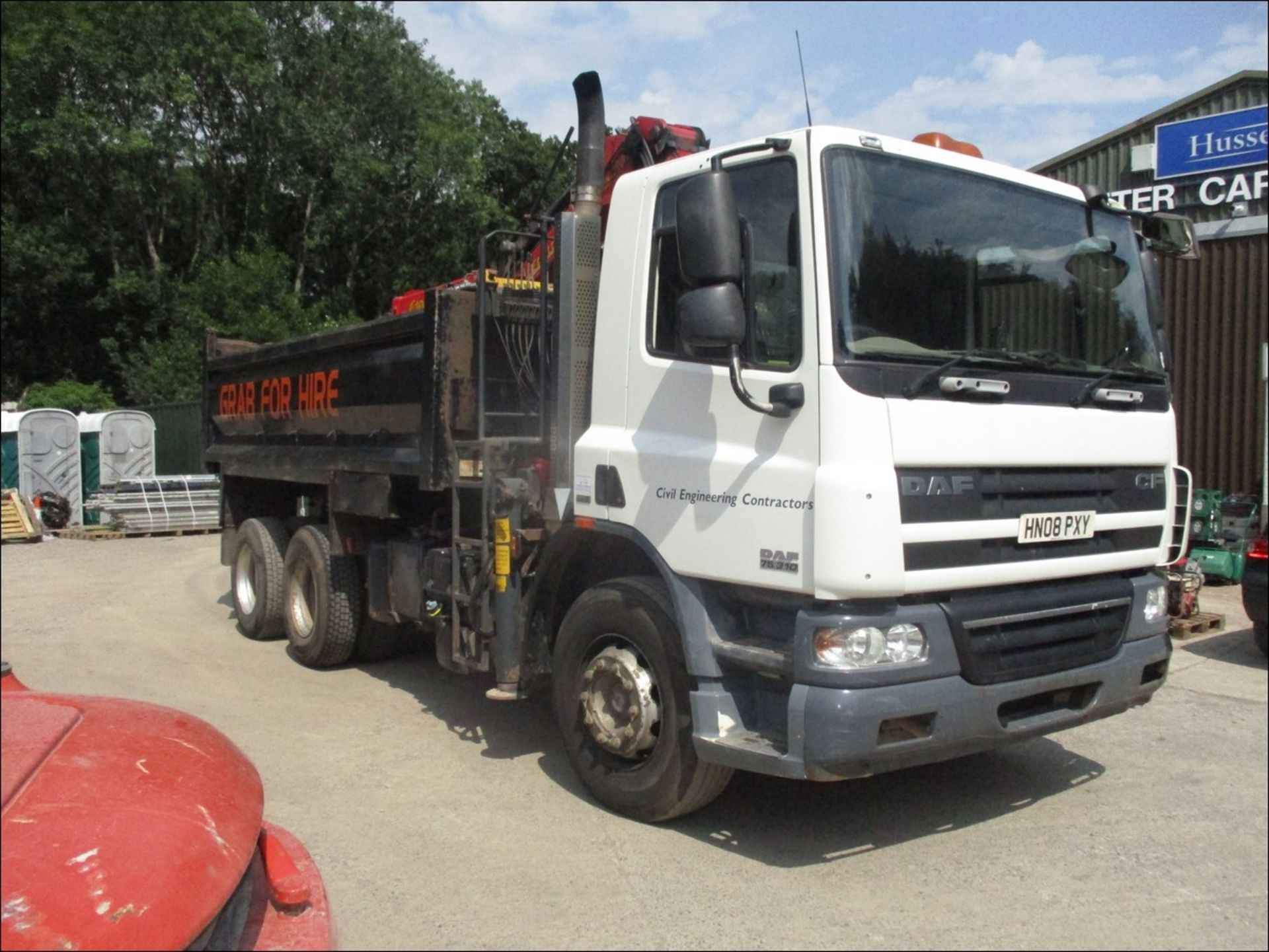 2008 DAF FAT CF75.310 E C/W EPSILON GRAB - Image 7 of 8