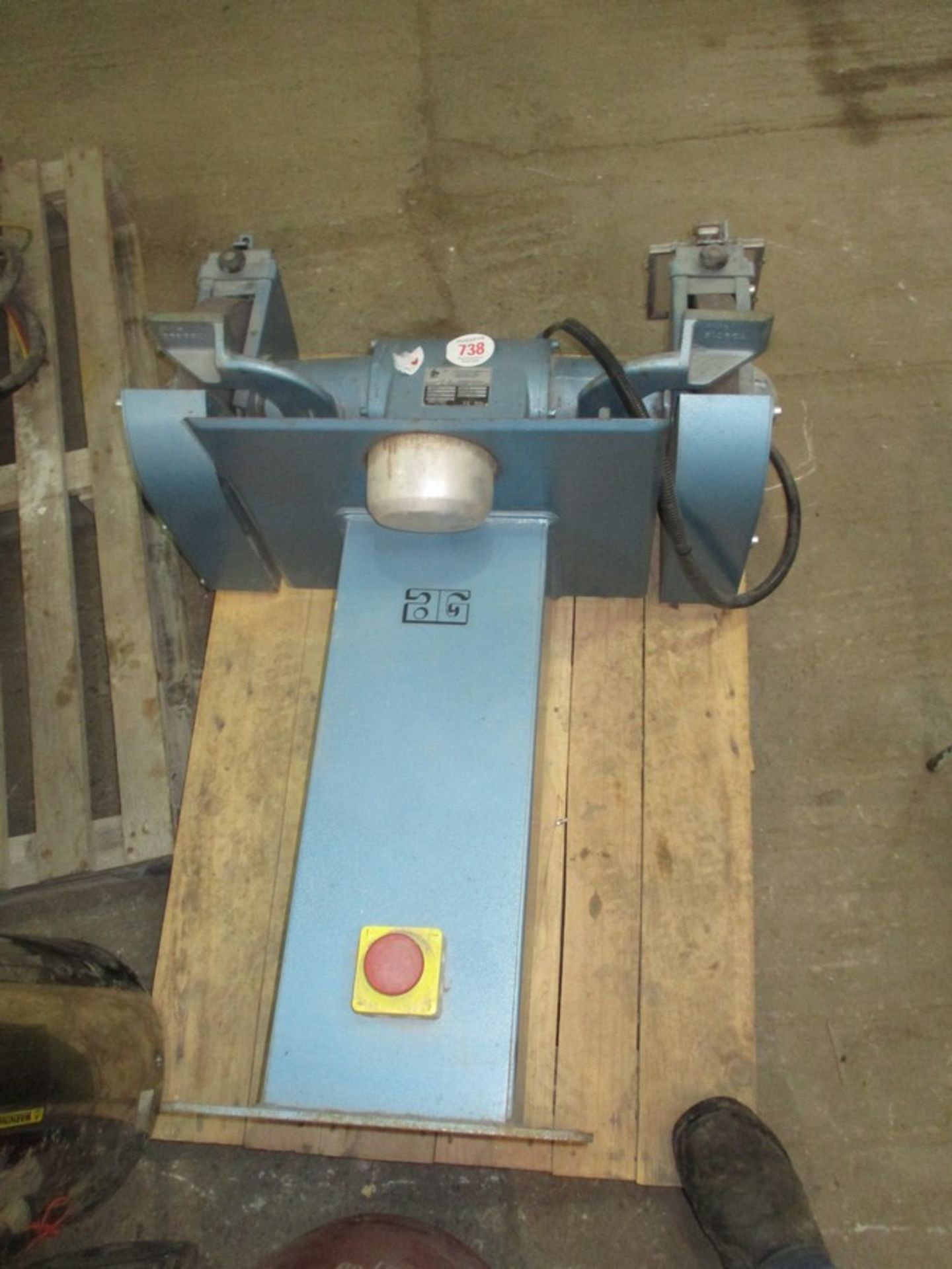 DBL PEDESTALL GRINDER