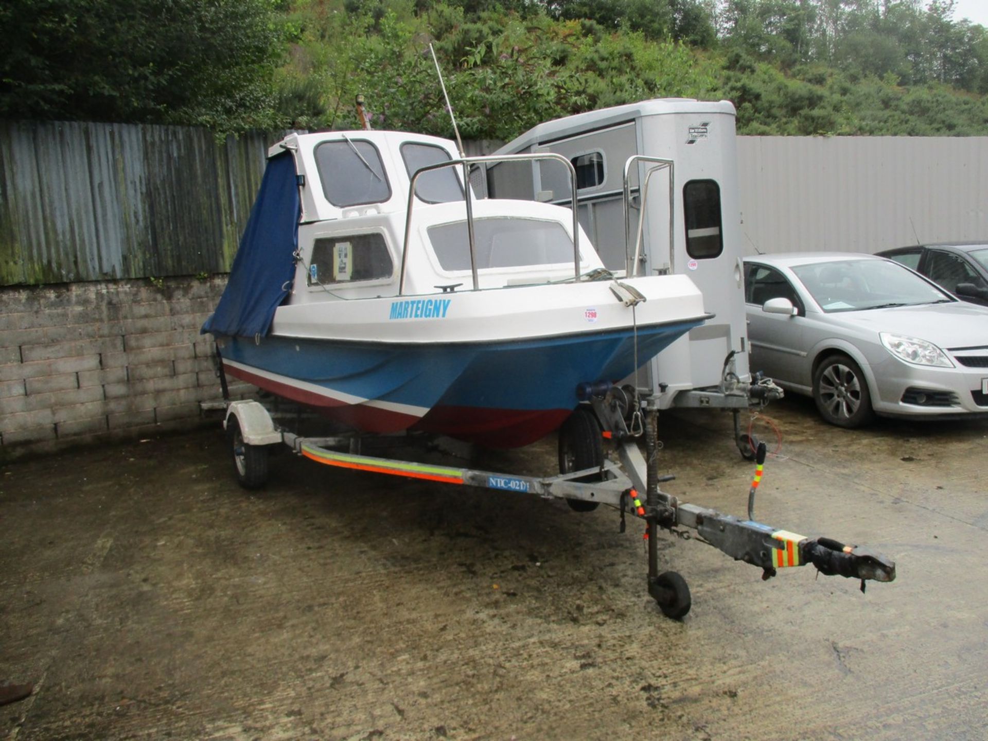 WILSON FLYER 17FT FISHER C/W 2014 MARINER 40HP 4 STROKE OUTBOARD ONLY DONE 30HRS, BRAKED TRAILER - Image 2 of 10