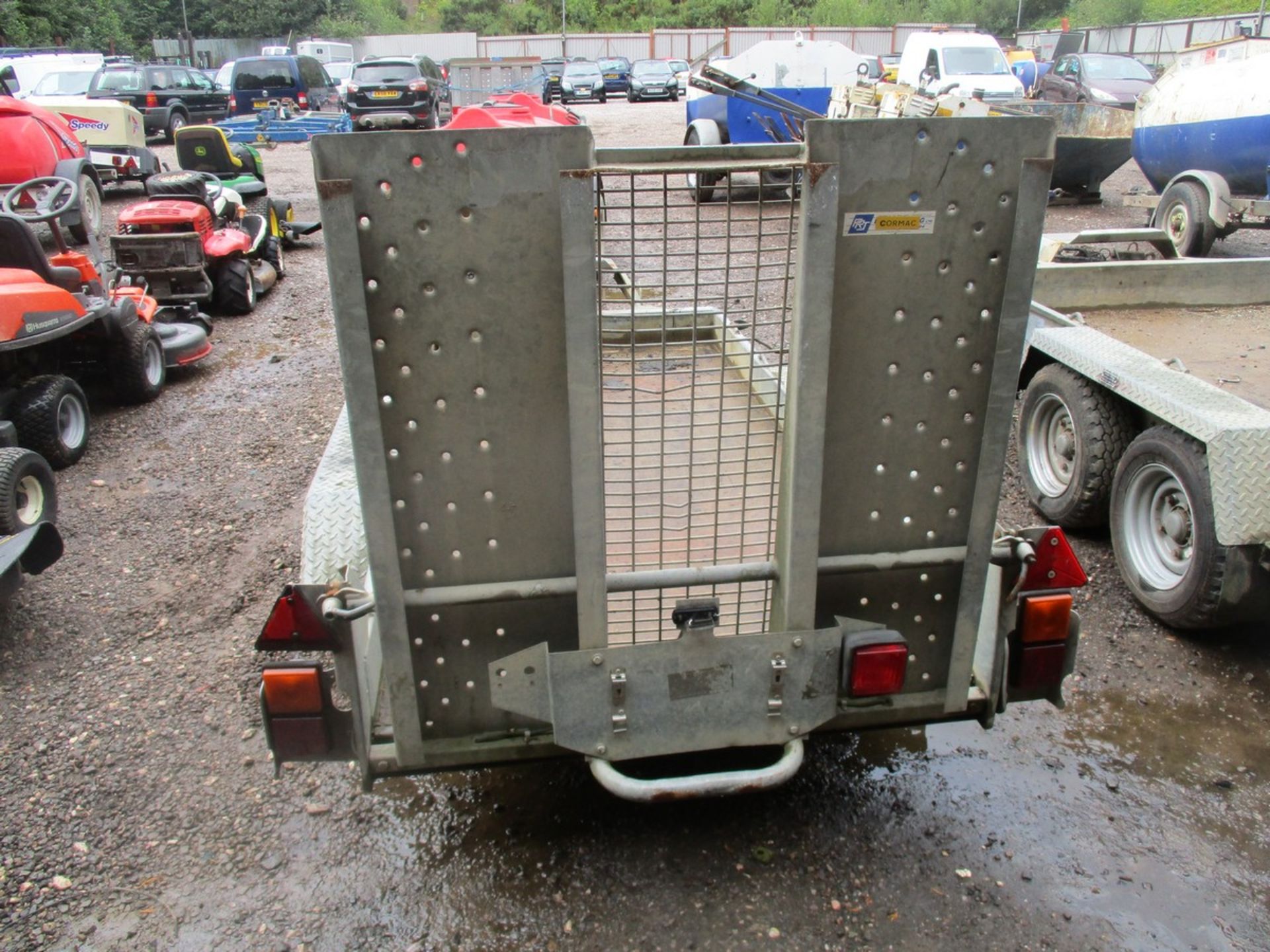 IFOR WILLIAMS 8X4 PLANT TRAILER - Image 3 of 3