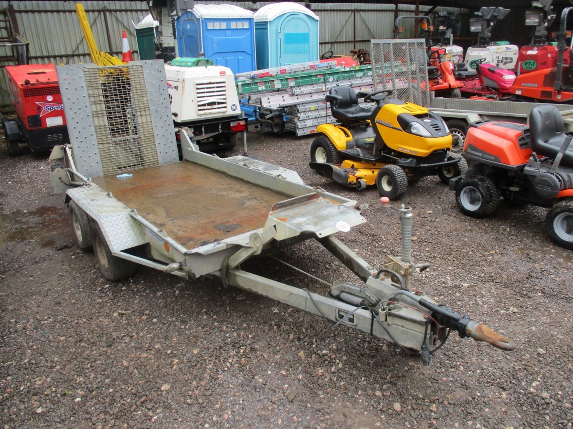 IFOR WILLIAMS 8X4 PLANT TRAILER