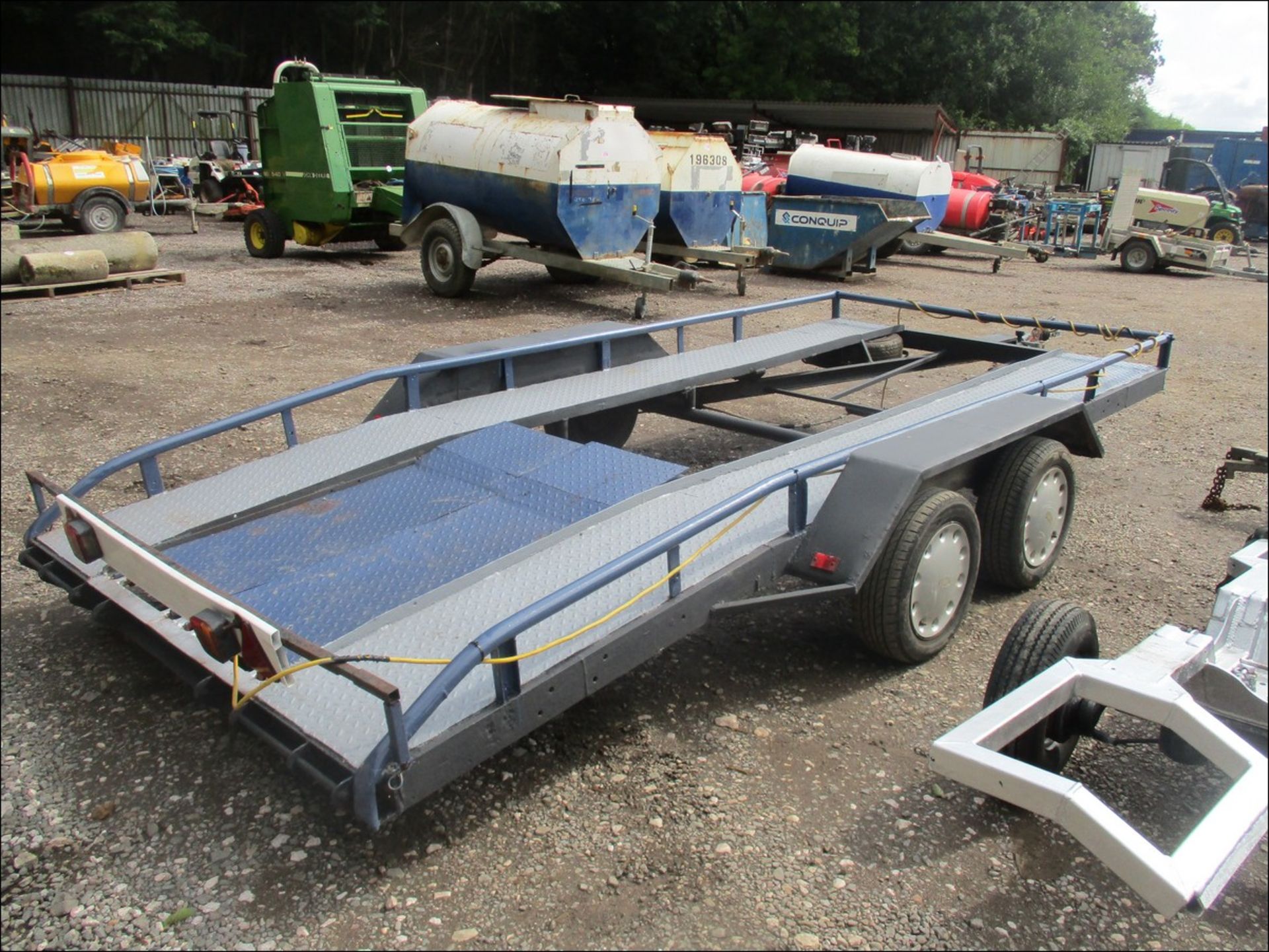 15' CAR TRAILER - Image 4 of 4