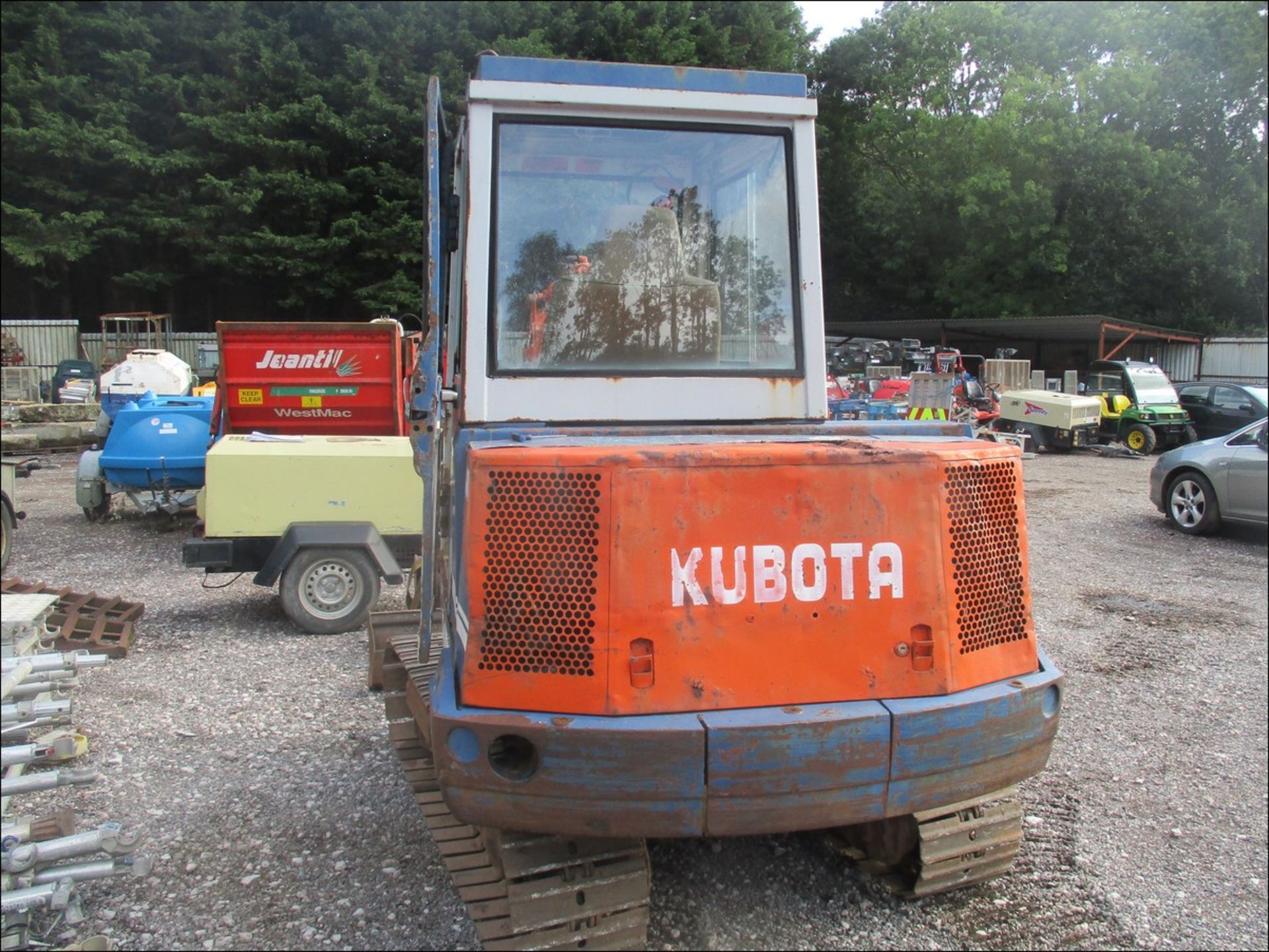 KUBOTA KH101 MINIDIGGER C/W 3 BUCKETS 4479 HRS SHOWING - Image 4 of 8