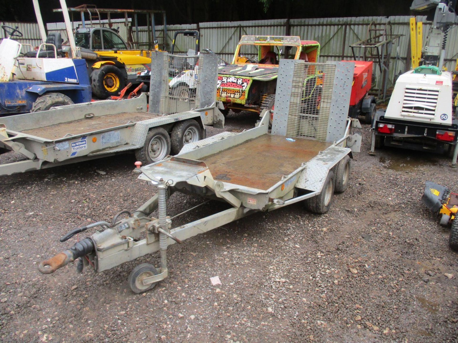 IFOR WILLIAMS 8X4 PLANT TRAILER - Image 2 of 3