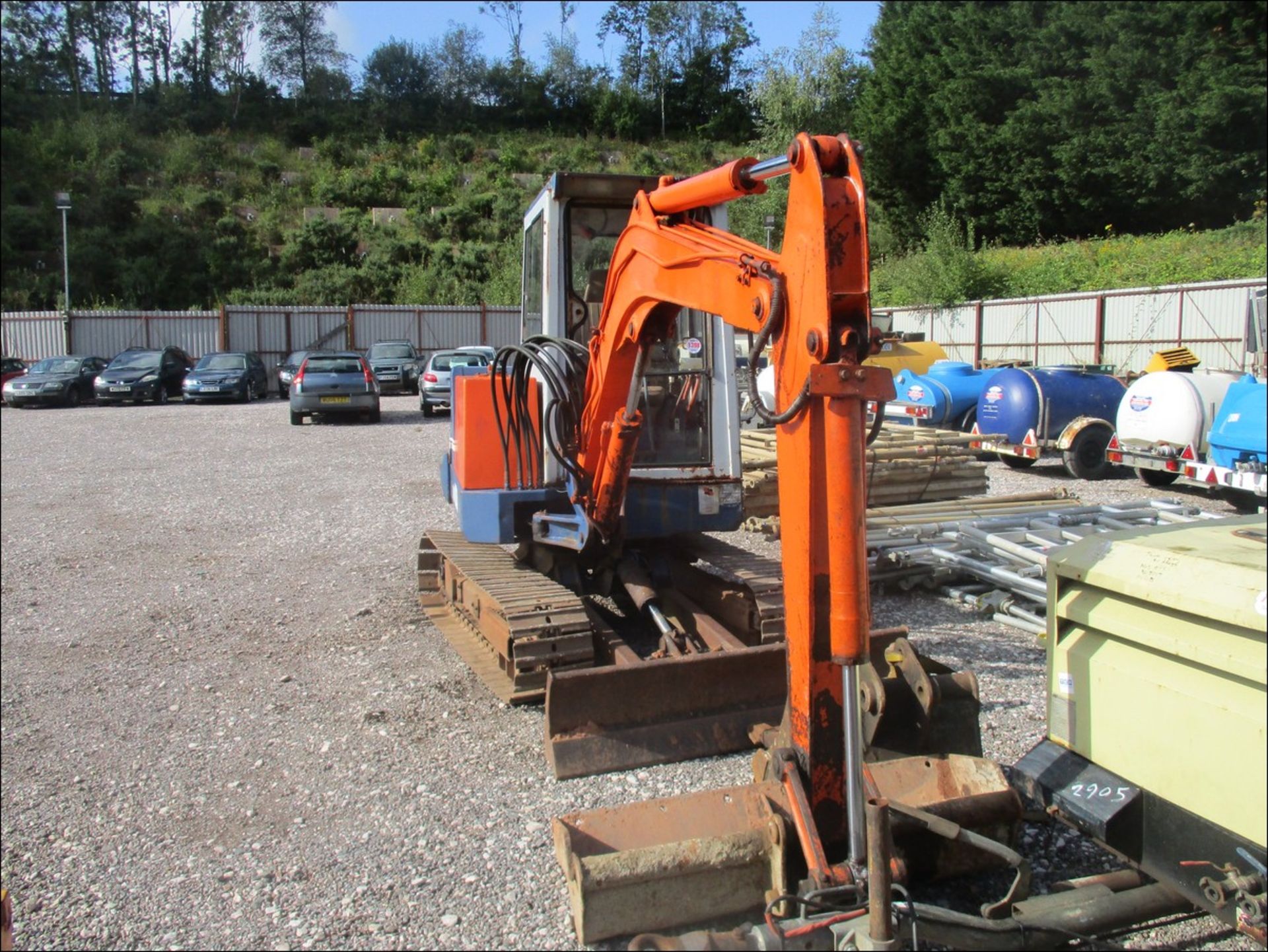 KUBOTA KH101 MINIDIGGER C/W 3 BUCKETS 4479 HRS SHOWING - Image 2 of 8