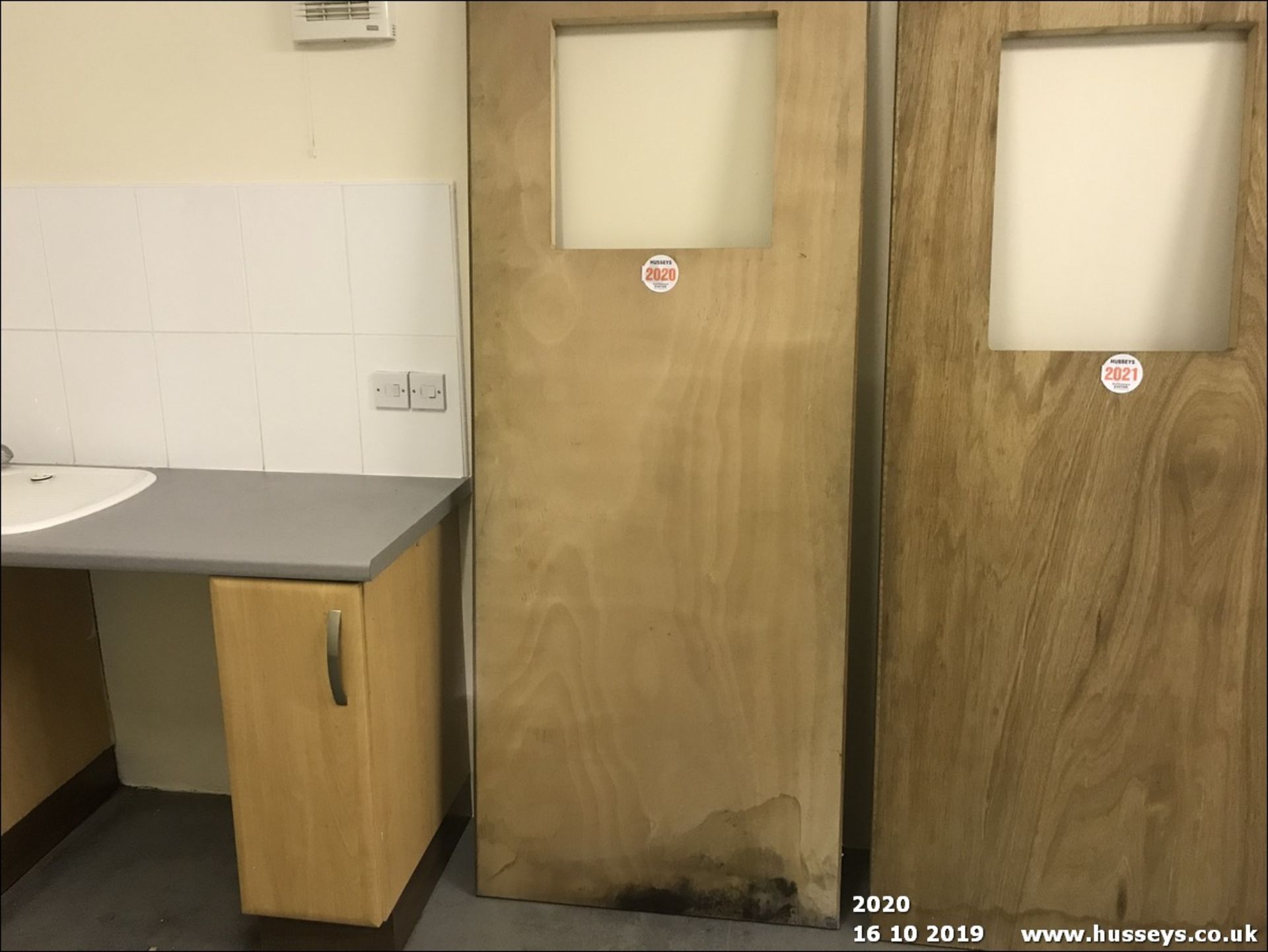 PLY FIRE DOOR 6FT 8INS X 2FT 8INS